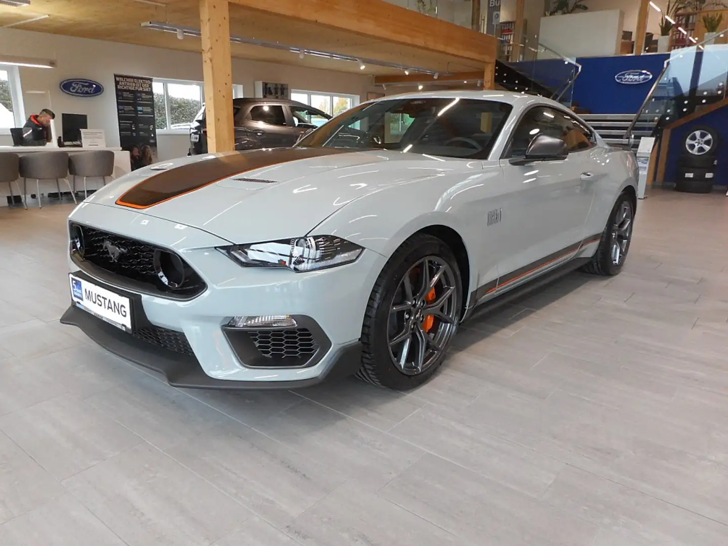 Ford Mustang 5,0 Ti-VCT V8 Mach 1 Limitierte Edition*Styling... Gris - 1