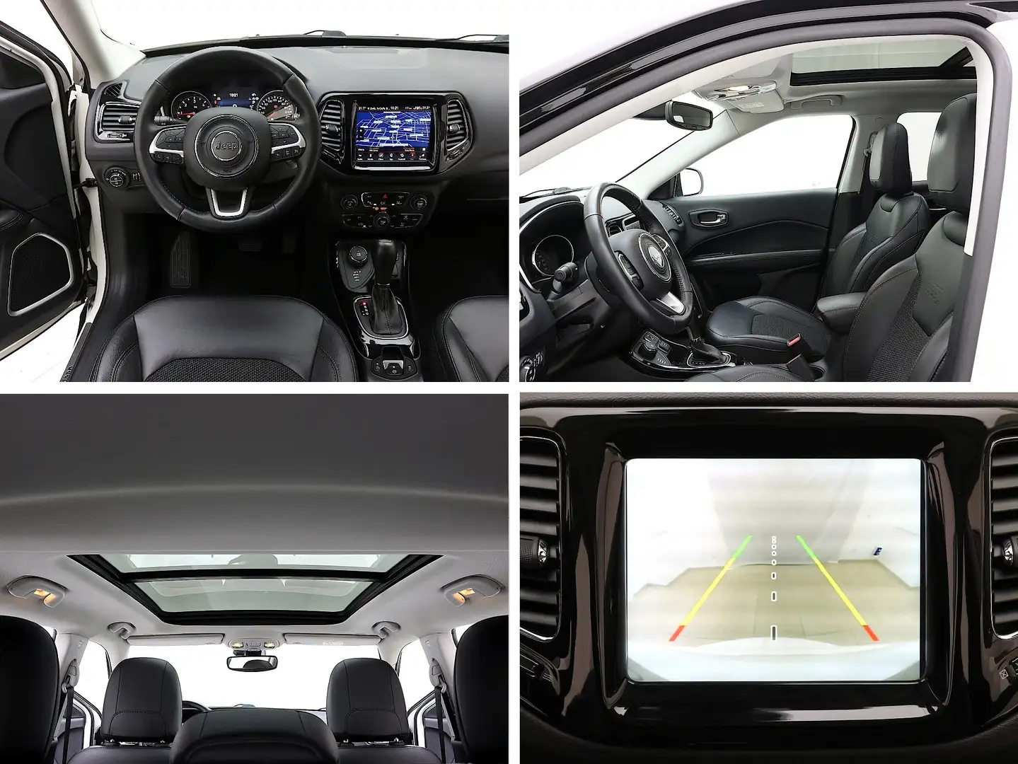 Jeep Compass 2.0 MJT Auto 4WD Limited✔️TETTO APRIBILE✔️ Bianco - 2