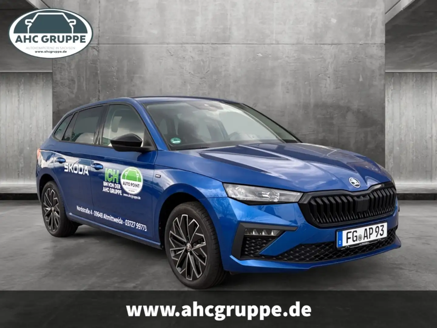 Skoda Scala 1.0 TSI 85kW EU6e Drive 7-Gang-DSG, Navi, Fahreras Bleu - 2