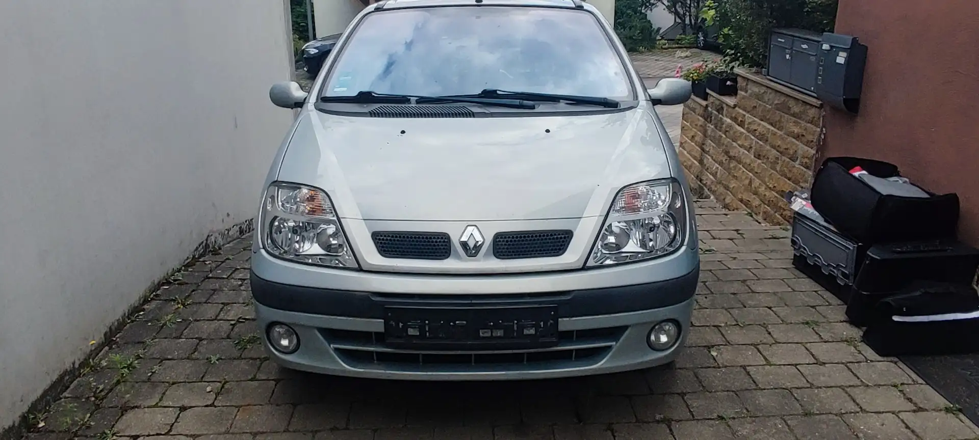 Renault Scenic 1.6 16V Automatik Klima Panorama Silber - 1