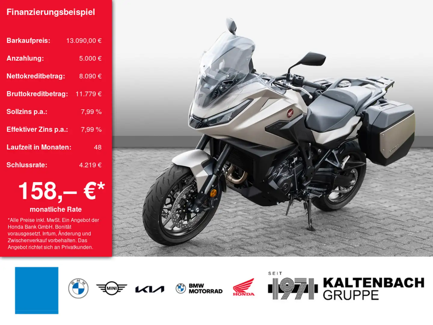 Honda NT 1100 LED SCHEINWERFER Gris - 1