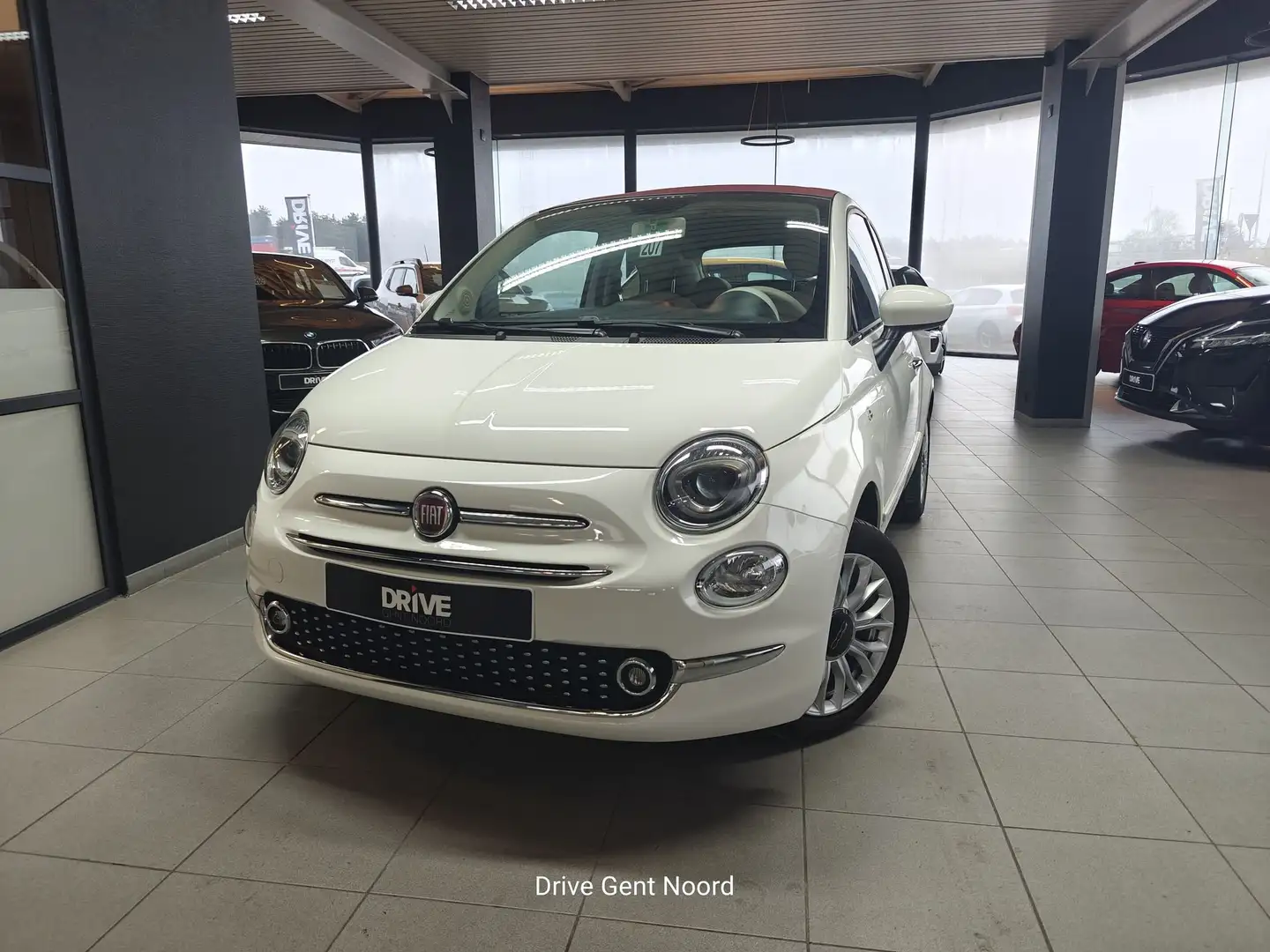 Fiat 500C 1.2i Pop White - 1