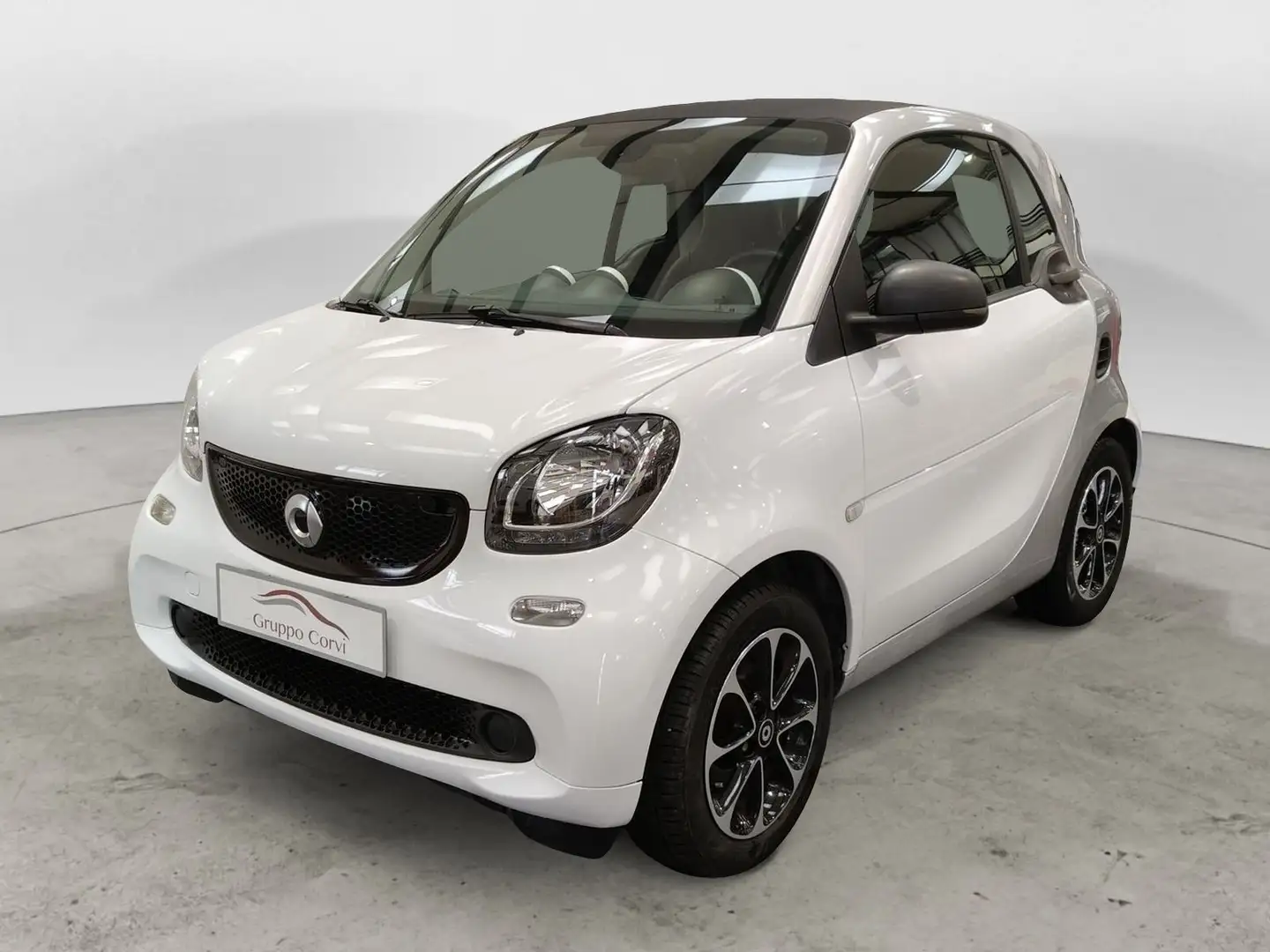 smart forTwo fortwo 70 1.0 twinamic Passion Blanc - 1