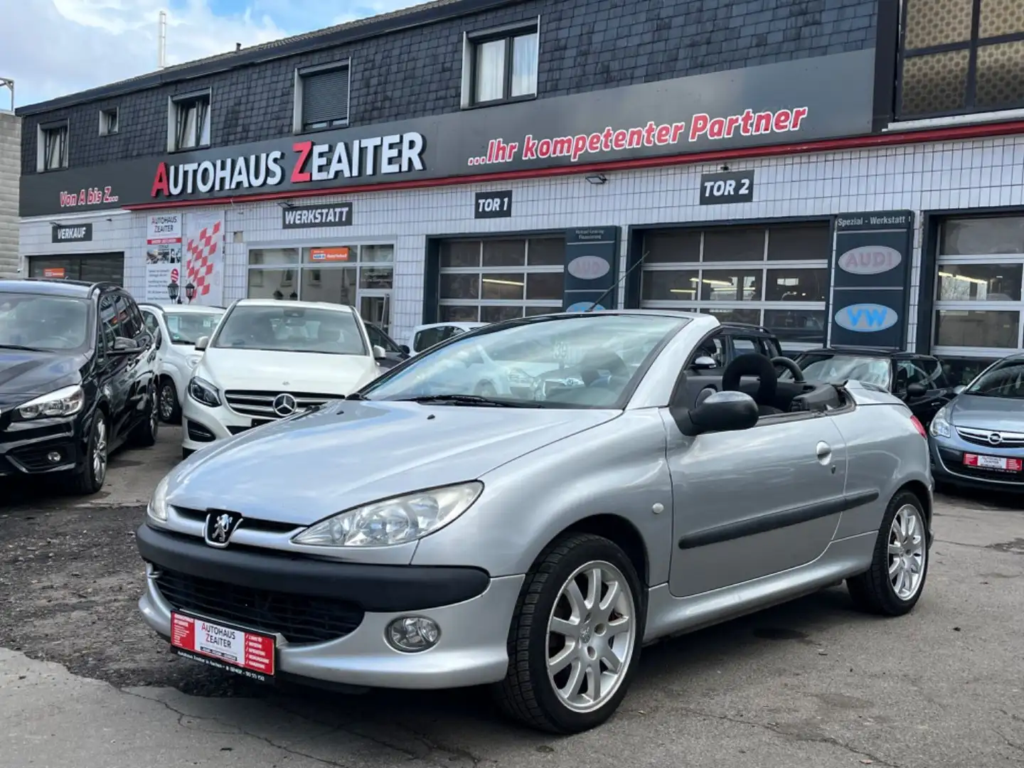 Peugeot 206 Cabriolet CC Filou Grau - 1