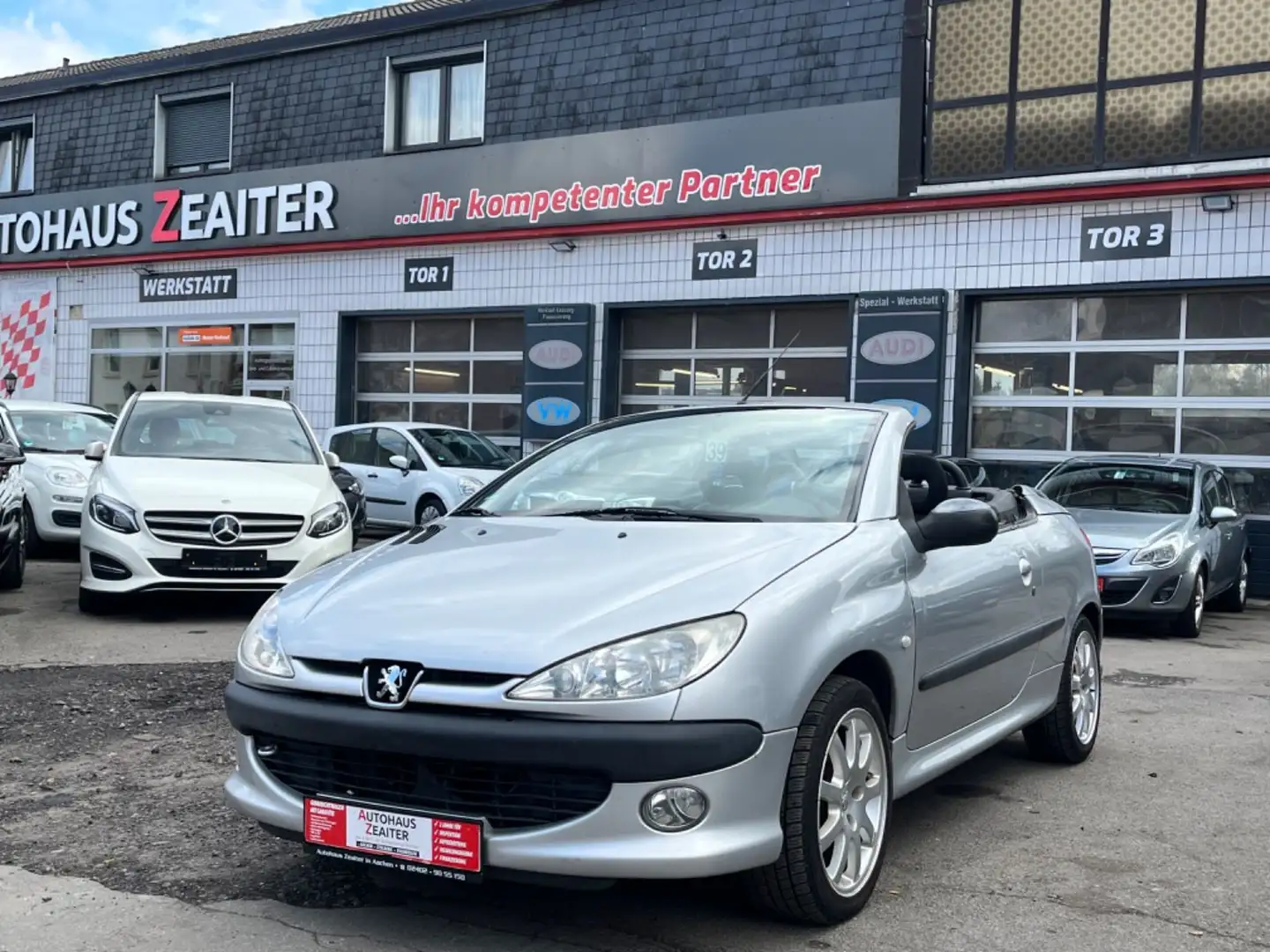 Peugeot 206 Cabriolet CC Filou Grau - 2