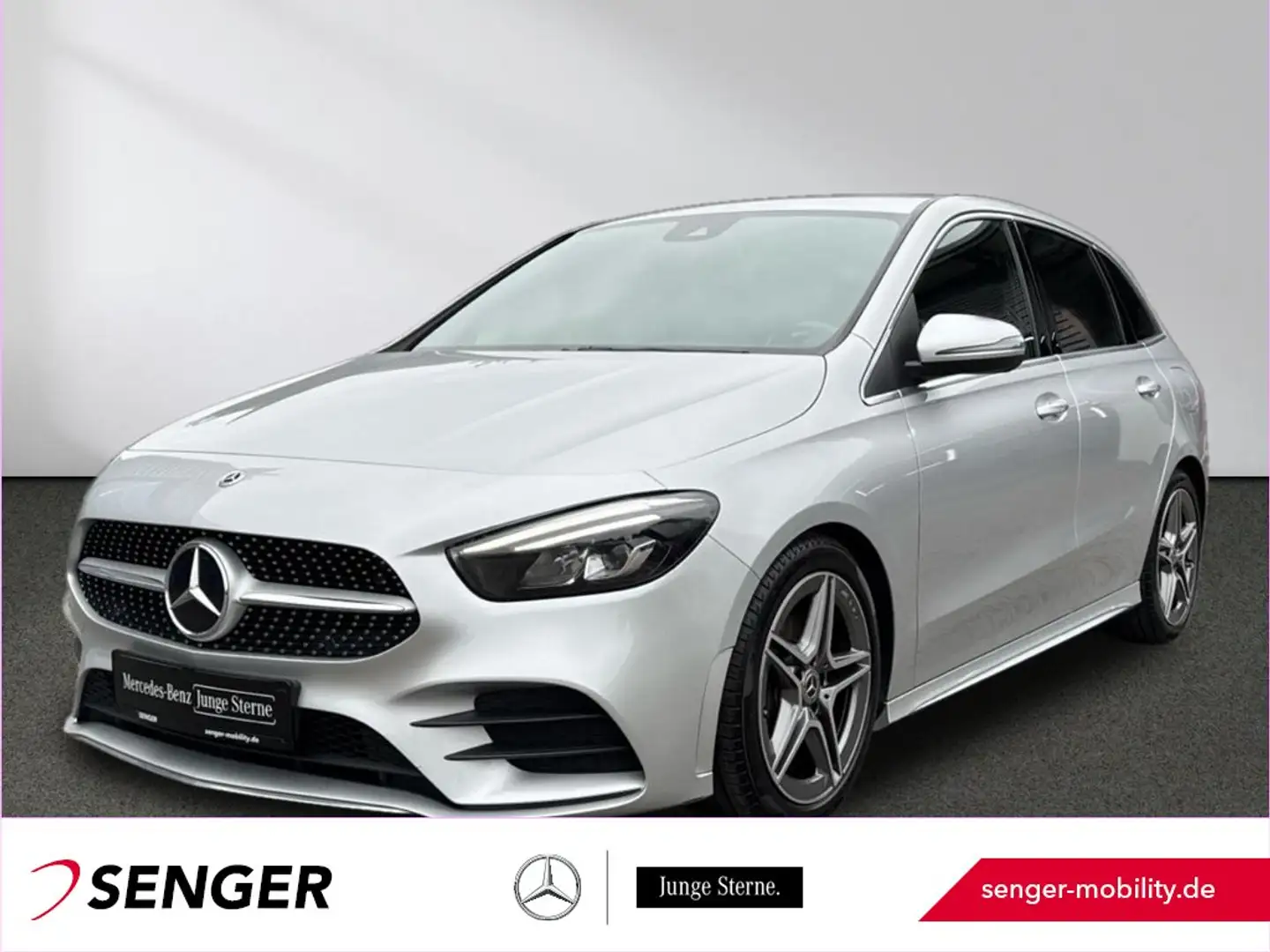 Mercedes-Benz B 180 d AMG Line LED Rückfahrkamera E-Heckklappe Argent - 1