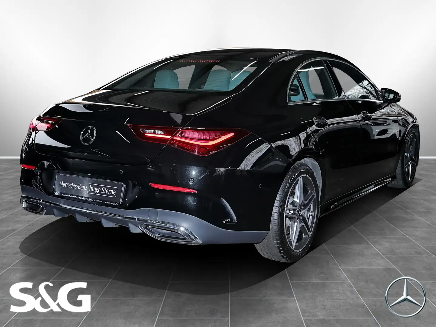 Mercedes-Benz CLA 200 Coupé AMG TOTWINKEL+KAMERA+PDC+MBUX+18" Noir - 2