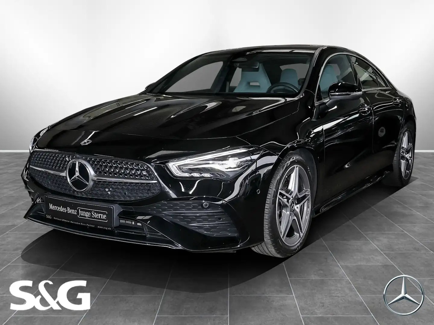 Mercedes-Benz CLA 200 Coupé AMG TOTWINKEL+KAMERA+PDC+MBUX+18" Zwart - 1
