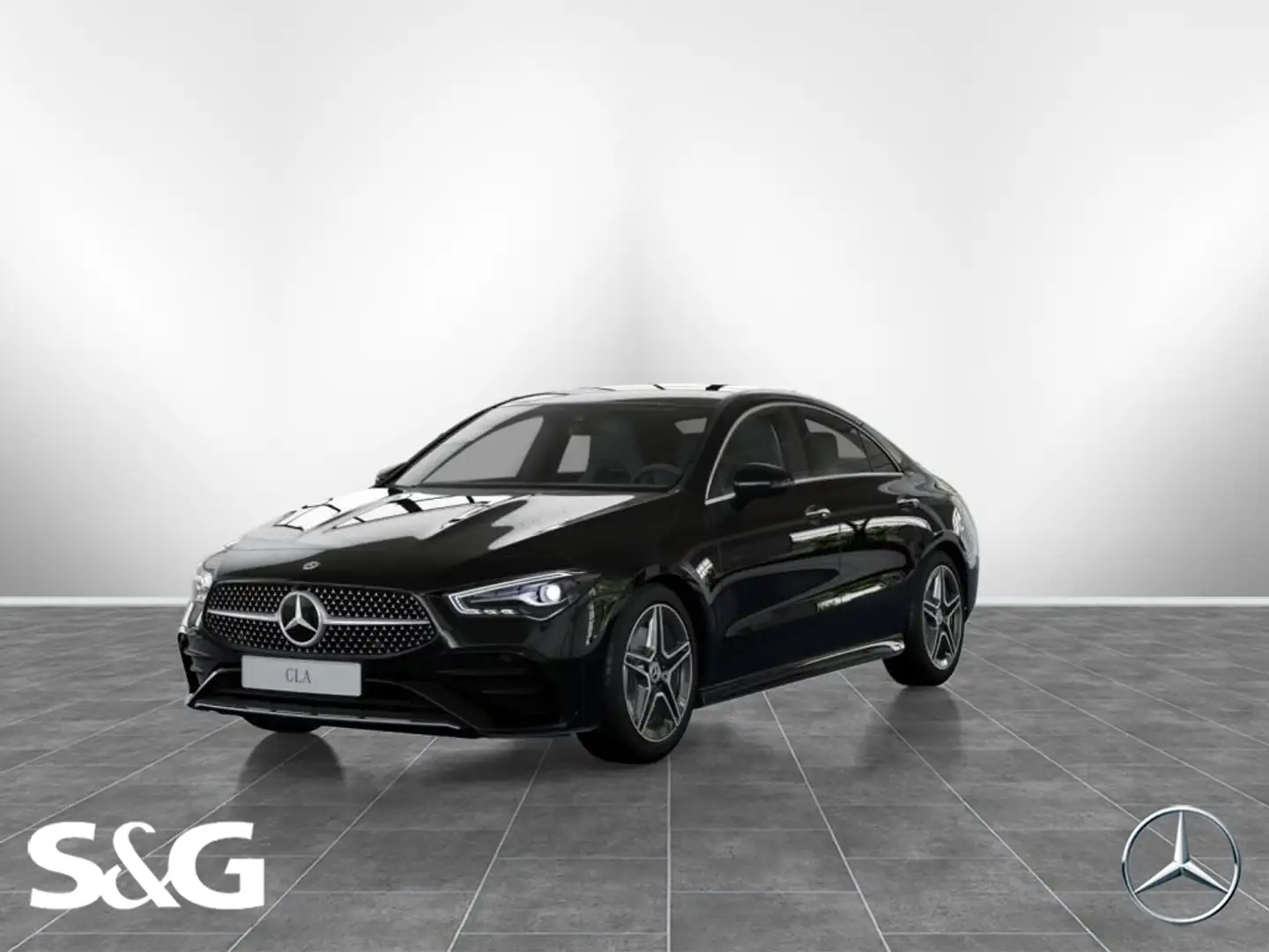 Mercedes-Benz CLA 200 Coupé AMG TOTWINKEL+KAMERA+PDC+MBUX+18" Schwarz - 1