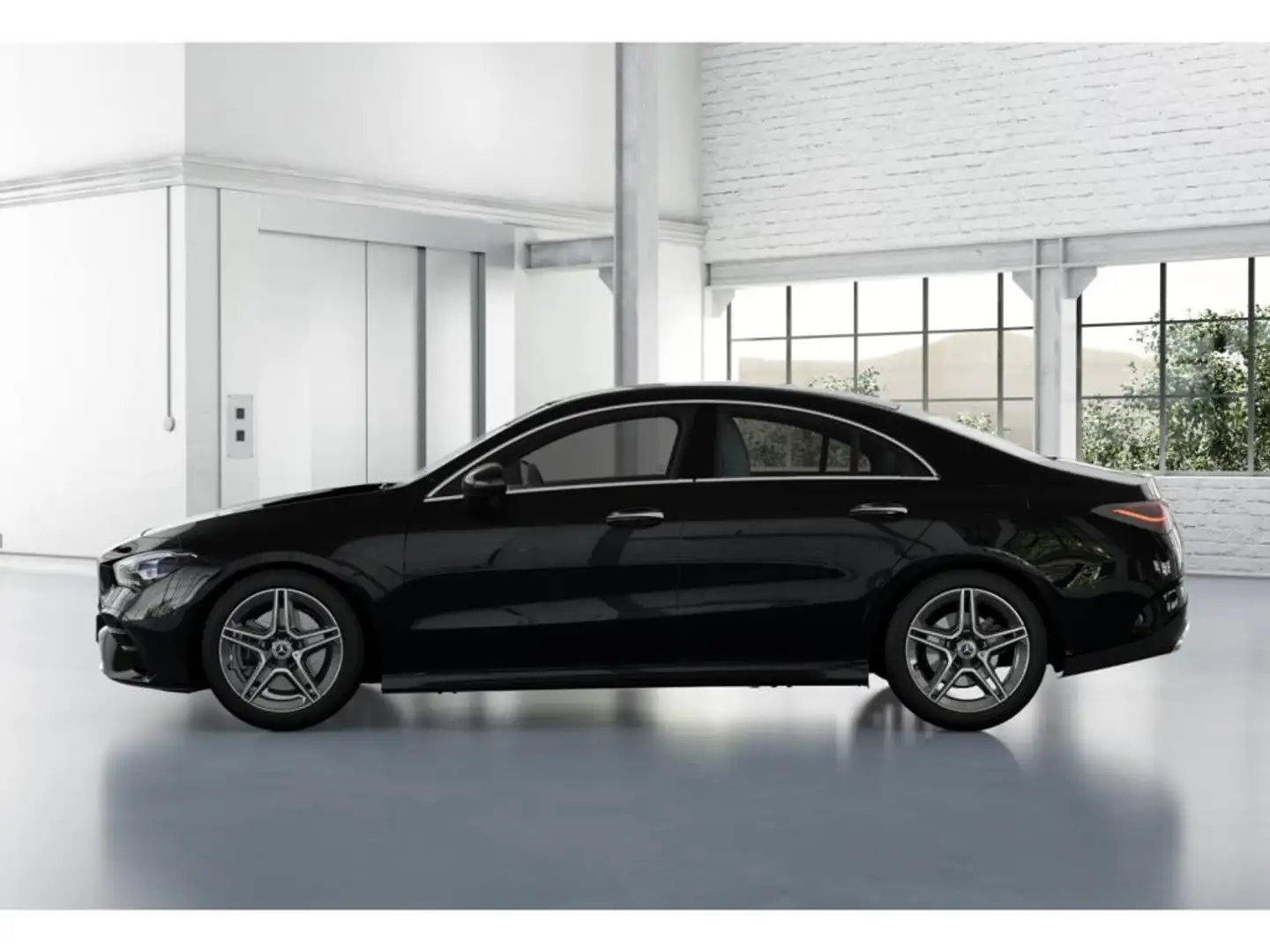 Mercedes-Benz CLA 200 Coupé AMG RüKam+MBUX+Totwink.+LED+18 Schwarz - 2