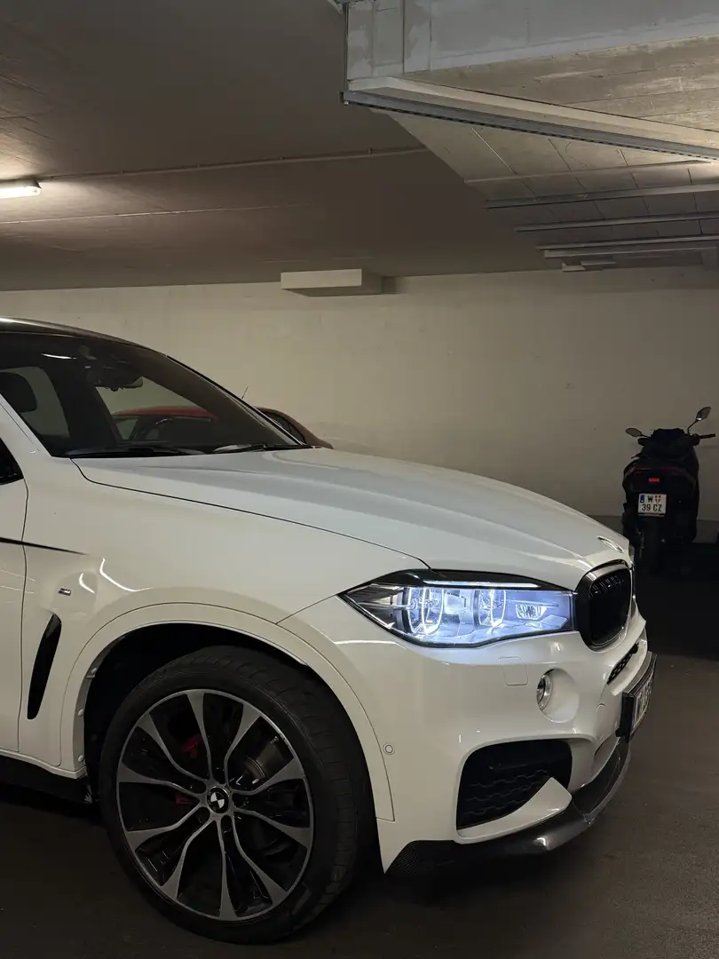 BMW X6 xDrive30d Weiß - 2