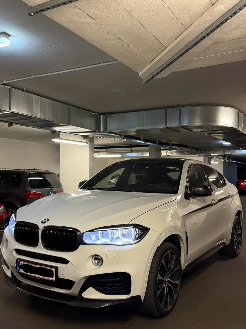 BMW X6 xDrive30d Weiß - 1