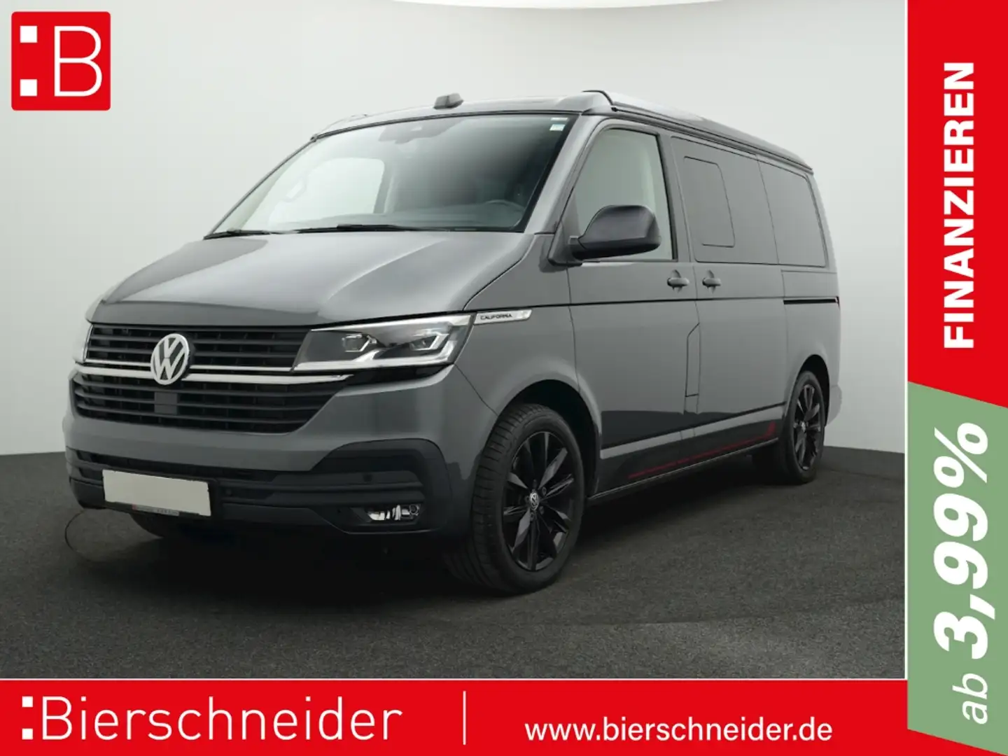 Volkswagen T6.1 California 2.0 TDI DSG Beach Tour Edition AUFSTELLDACH KAMERA Šedá - 1