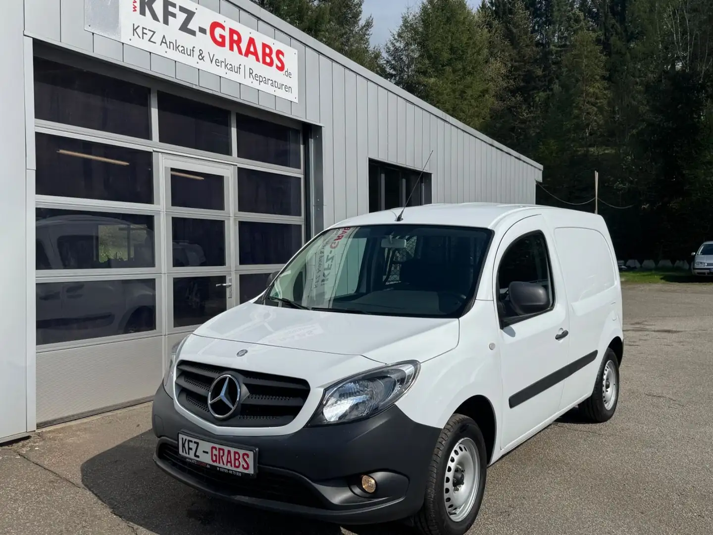 Mercedes-Benz Citan Kasten 109 CDI lang Einbauregale Weiß - 1