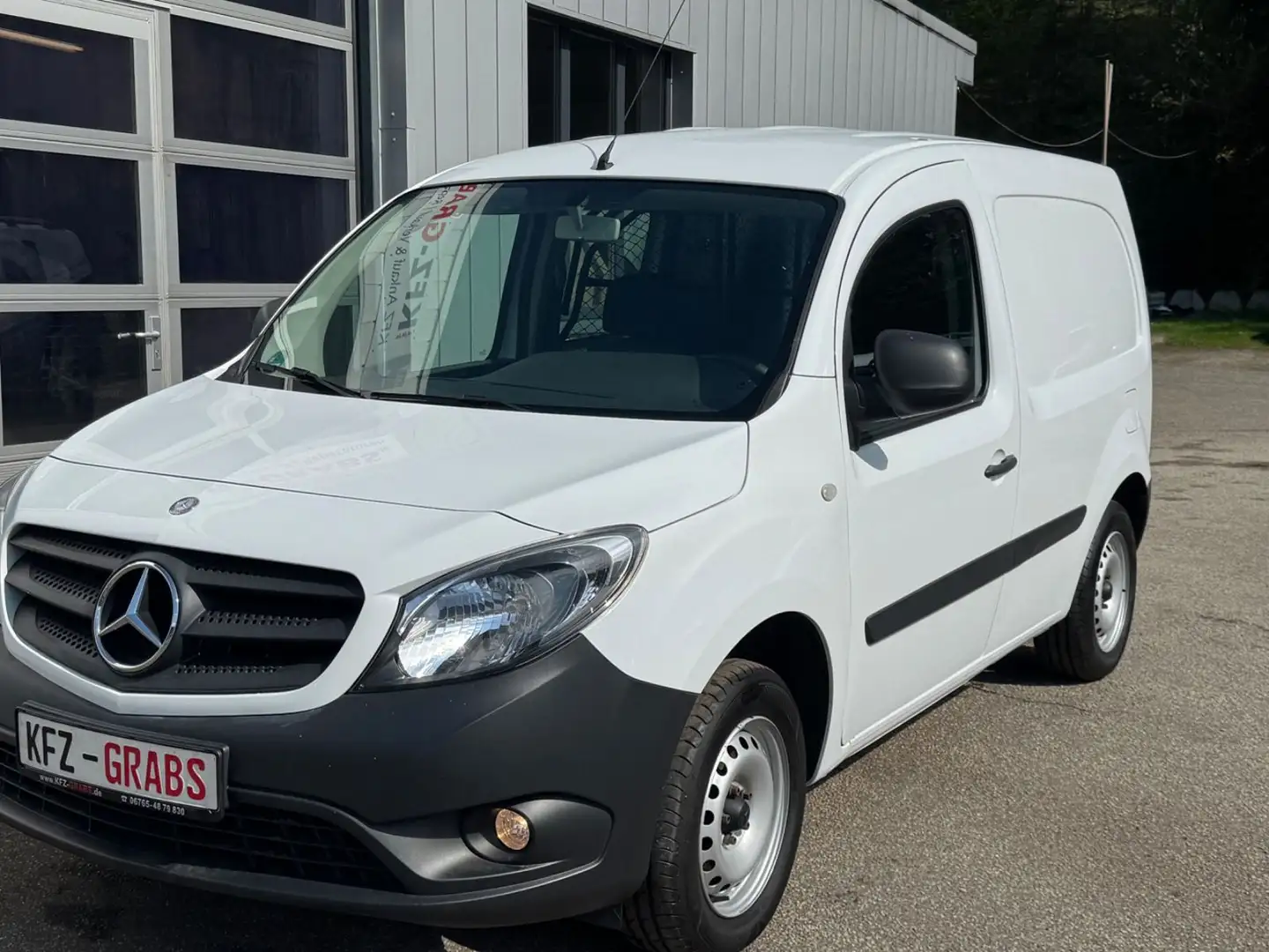 Mercedes-Benz Citan Kasten 109 CDI lang Einbauregale Weiß - 2
