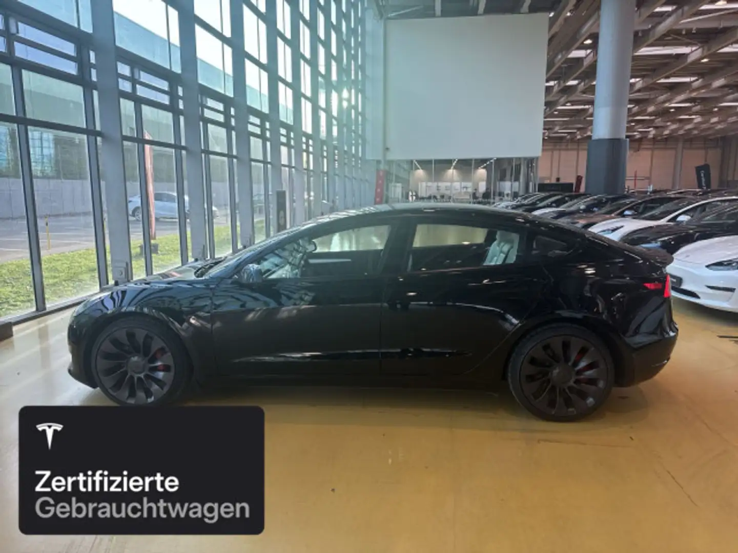 Tesla Model 3 Performance Schwarz - 1