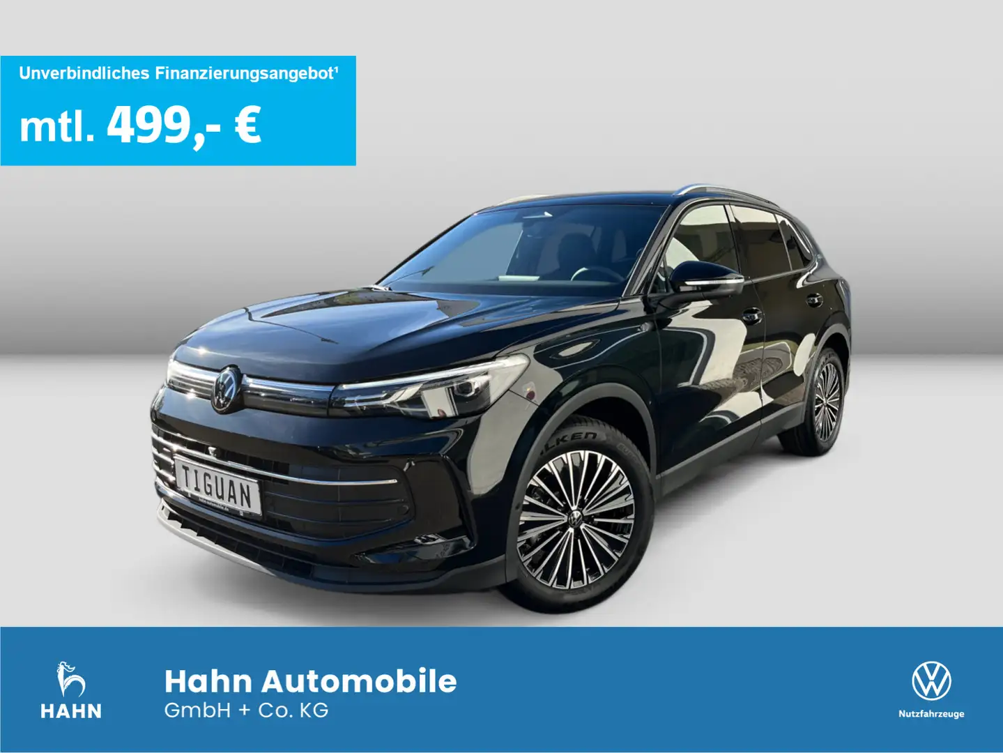 Volkswagen Tiguan GOAL 1,5eTSI DSG AHK NAV 360KAM EHECK ACC Noir - 1