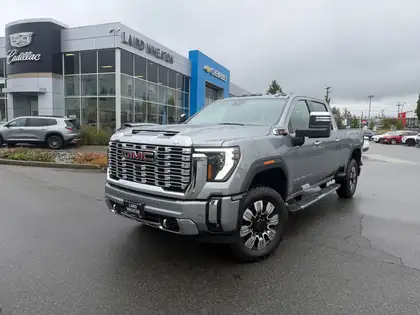 Gray 2026 GMC Sierra 3500HD Pickup Truck Four-Wheel Drive Automatic