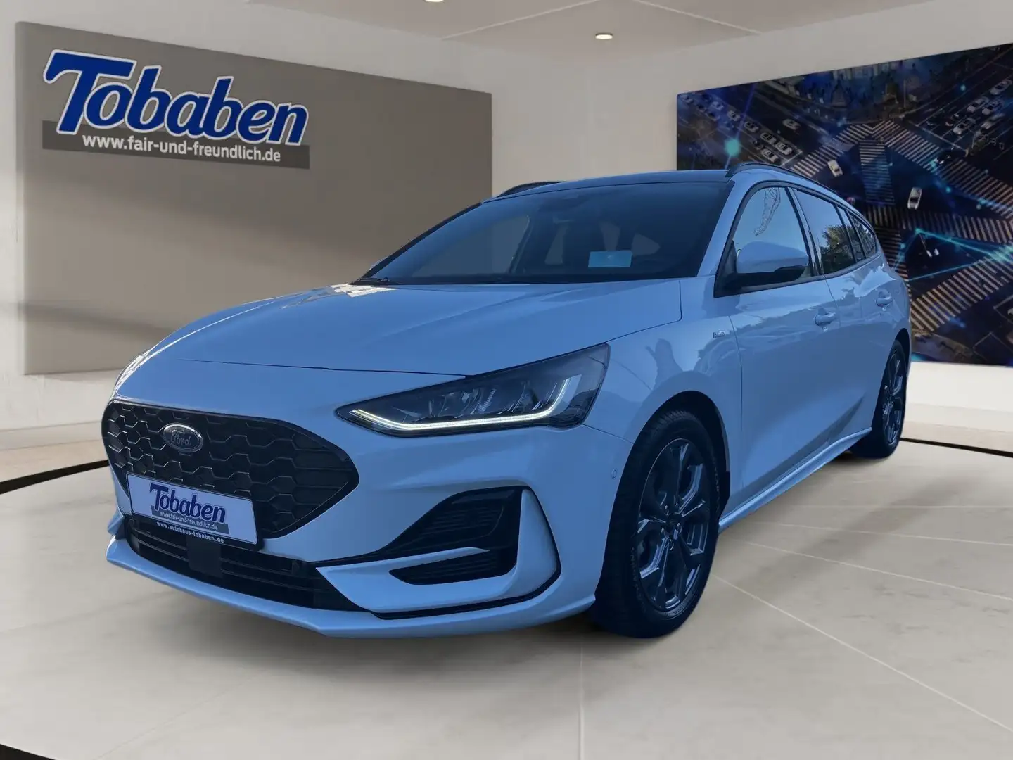 Ford Focus 155 PS Aut.MHD ST-Line X LEDER/PANO/HEADUP Blanco - 2