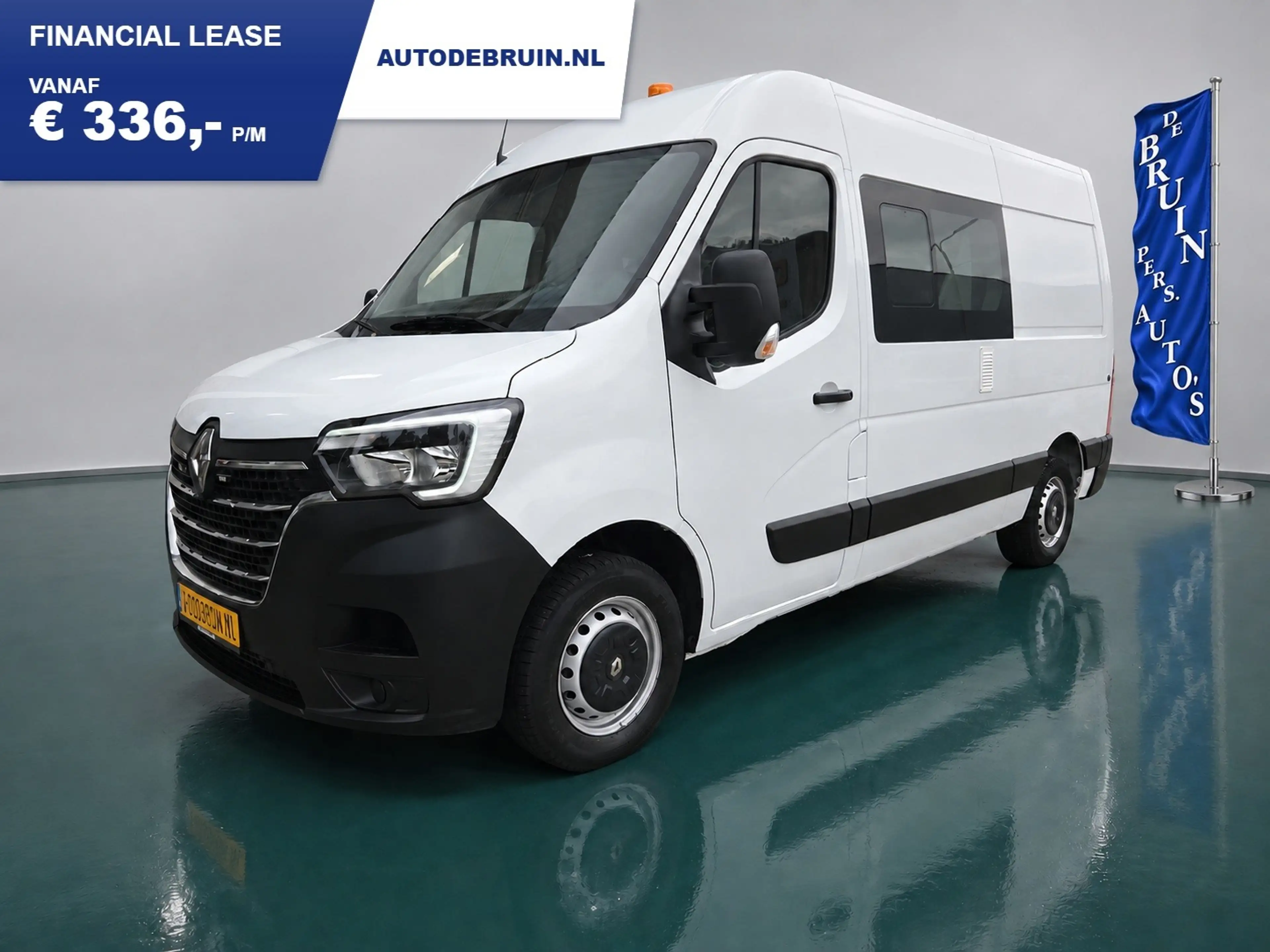 Renault Master T35 2.3 dCi L2H2 DC 7-Persoons Airco Cruisecontrol