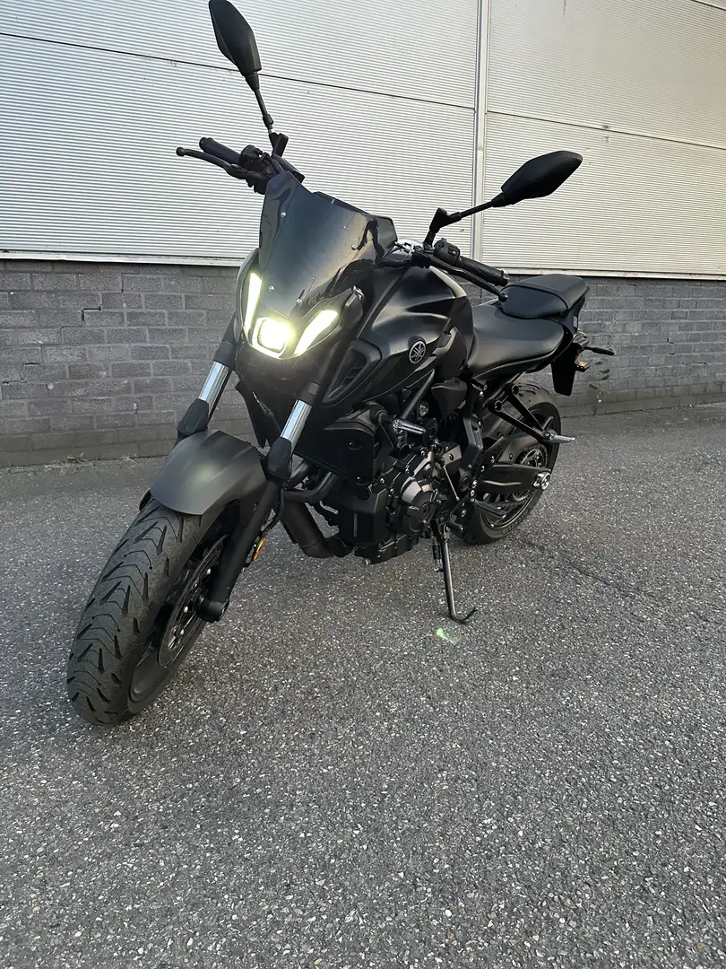 Yamaha MT-07 YAMAHA MT 07 - 35KW - 4227 KM - Full zwart - 2021 Zwart - 1