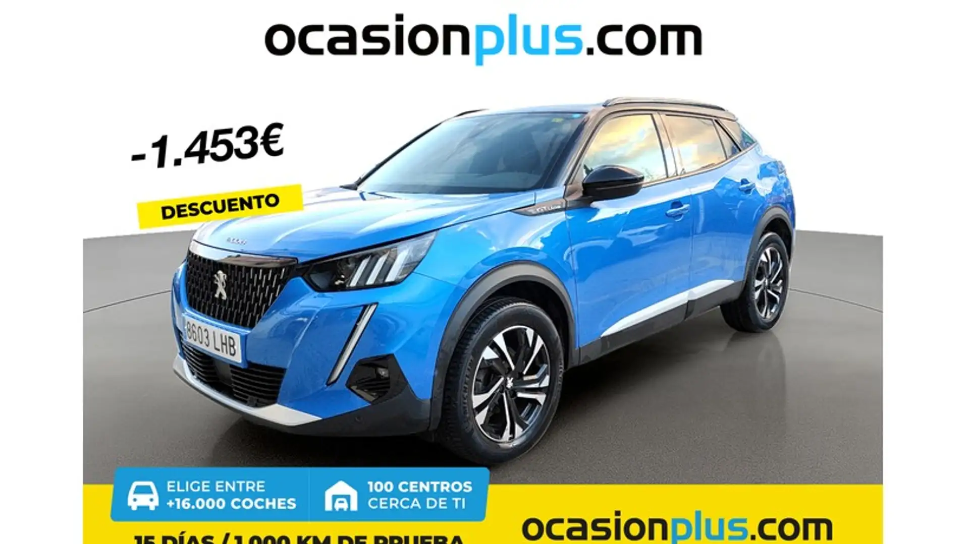 Peugeot 2008 1.2 PureTech S&S GT Line 130 Blu/Azzurro - 1