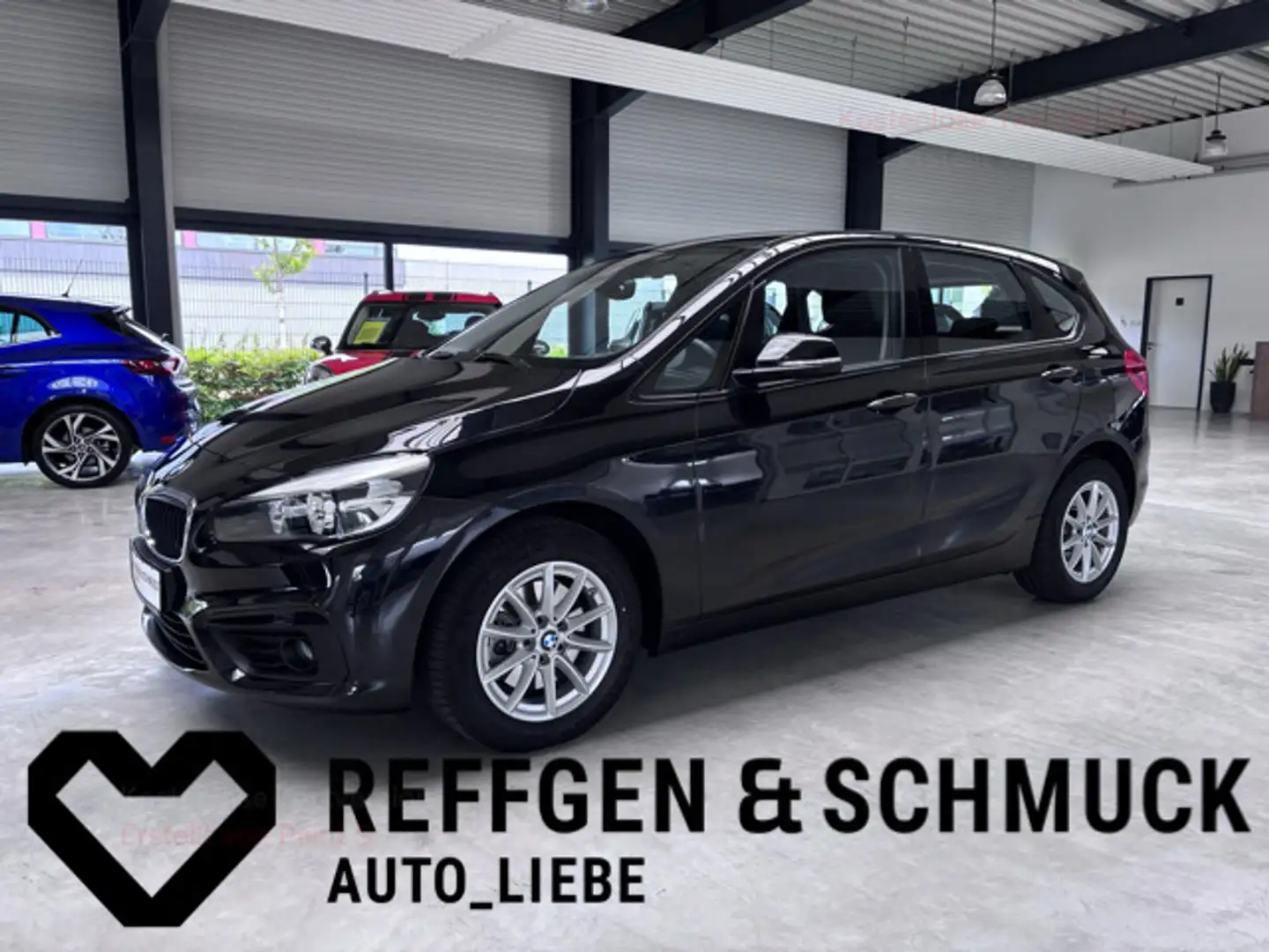 BMW 218 ACTIVE TOURER AUTOMAT+KLIMA+NAV+EINPARKHILFE Czarny - 1