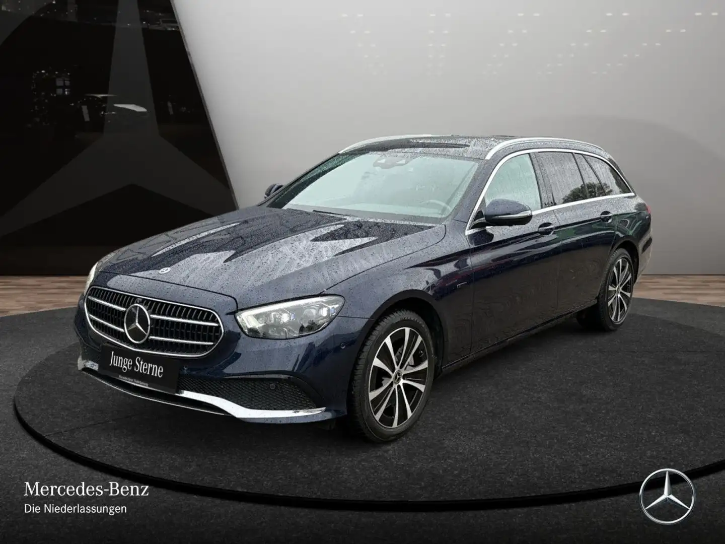 Mercedes-Benz E 300 de T 4M AVANTG+PANO+360+AHK+MULTIBEAM+HUD+9G Blau - 2