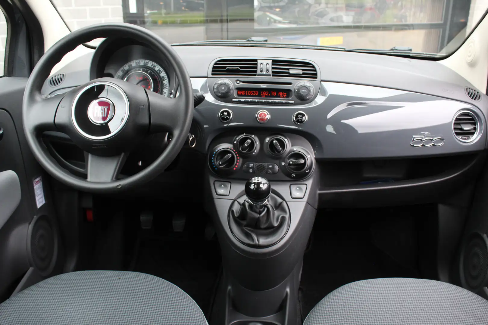 Fiat 500 1.0 TwinAir Pop / Airco / LMV 14" / N.A.P. Grijs - 2
