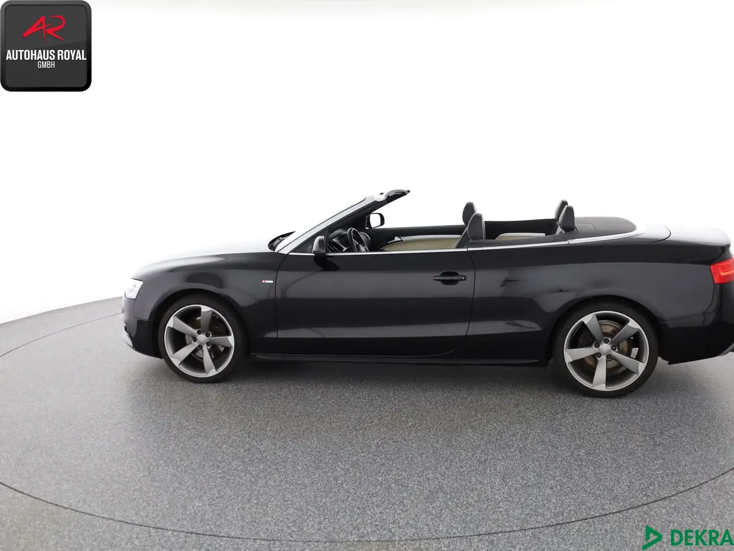 Audi A5 A5 Cabrio 1.8 TFSI S LINE AKUSTIK-VERDECK,19Z Noir - 2