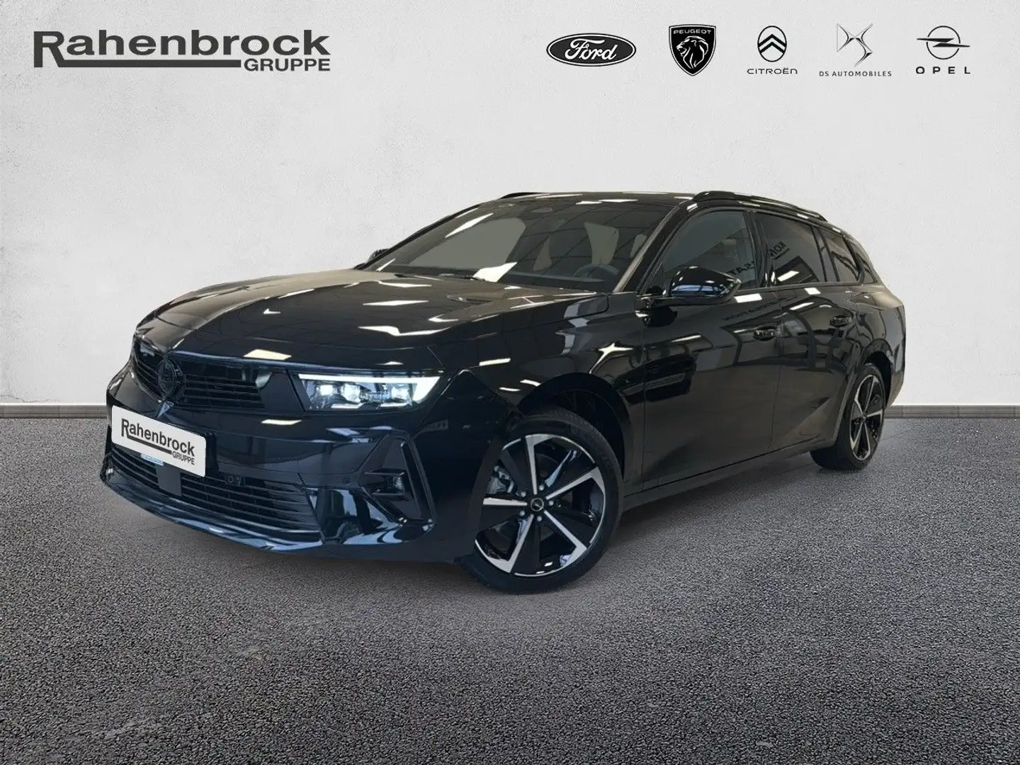 Opel Astra ST GS 1.2 Turbo 130PS AHK abnehmbar Schwarz - 1