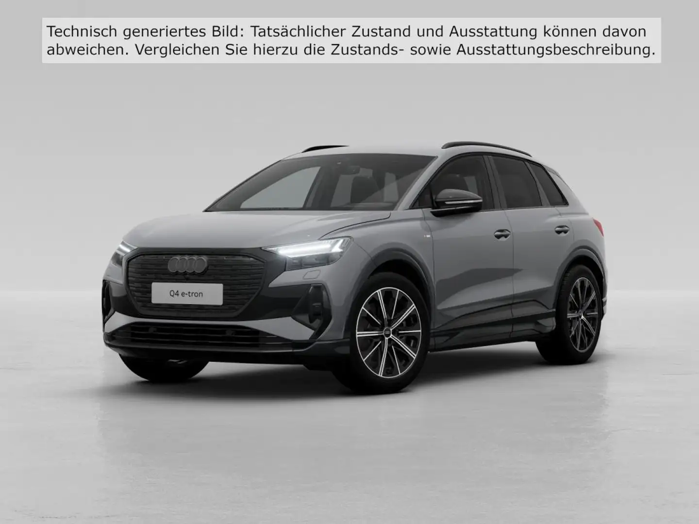 Audi Q4 e-tron Q4 45 e-tron quattro S line AHK Nav Sound Matrix Grau - 2