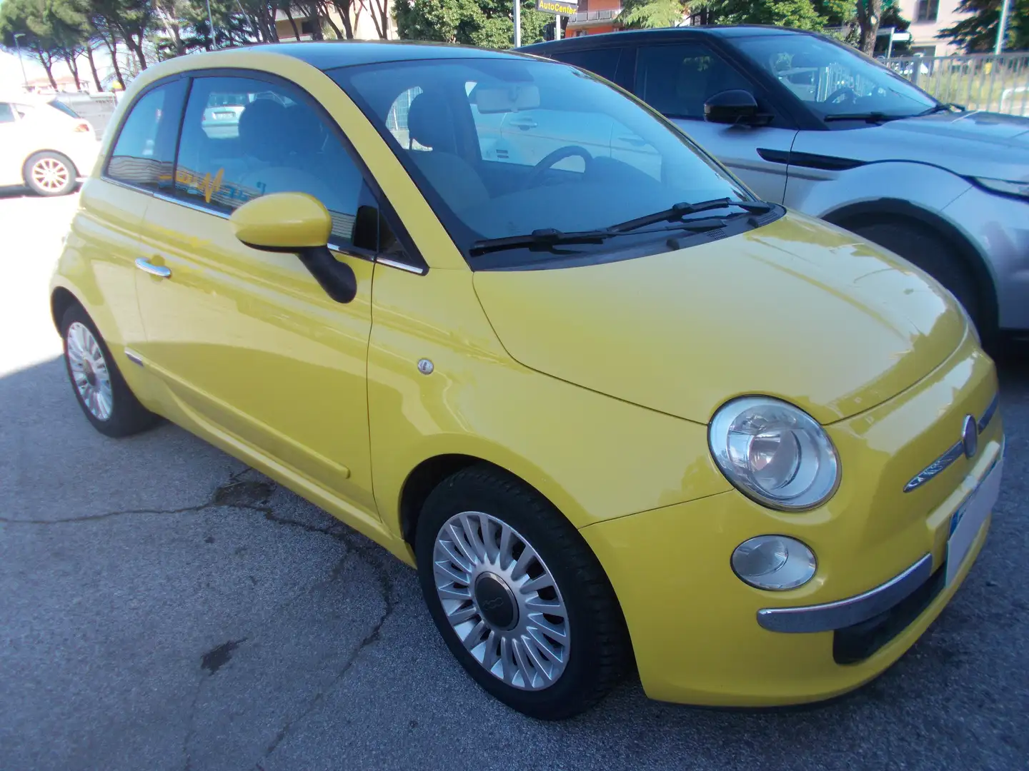 Fiat 500 1.2 LOUNGE 69cv IMMACOLATA Gelb - 2