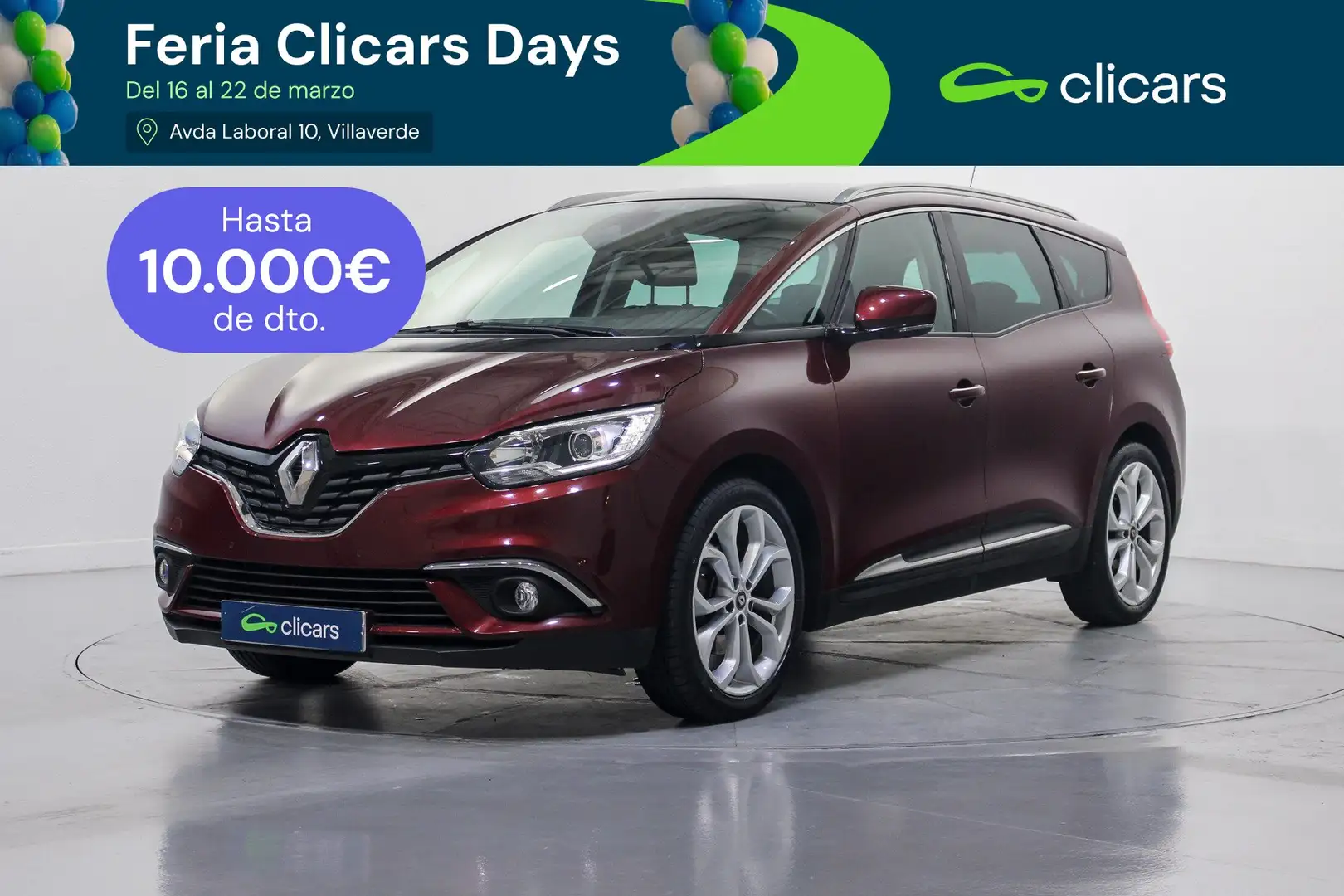 Renault Scenic Grand 1.5dCi Hybrid Assist Zen 81kW Rojo - 1