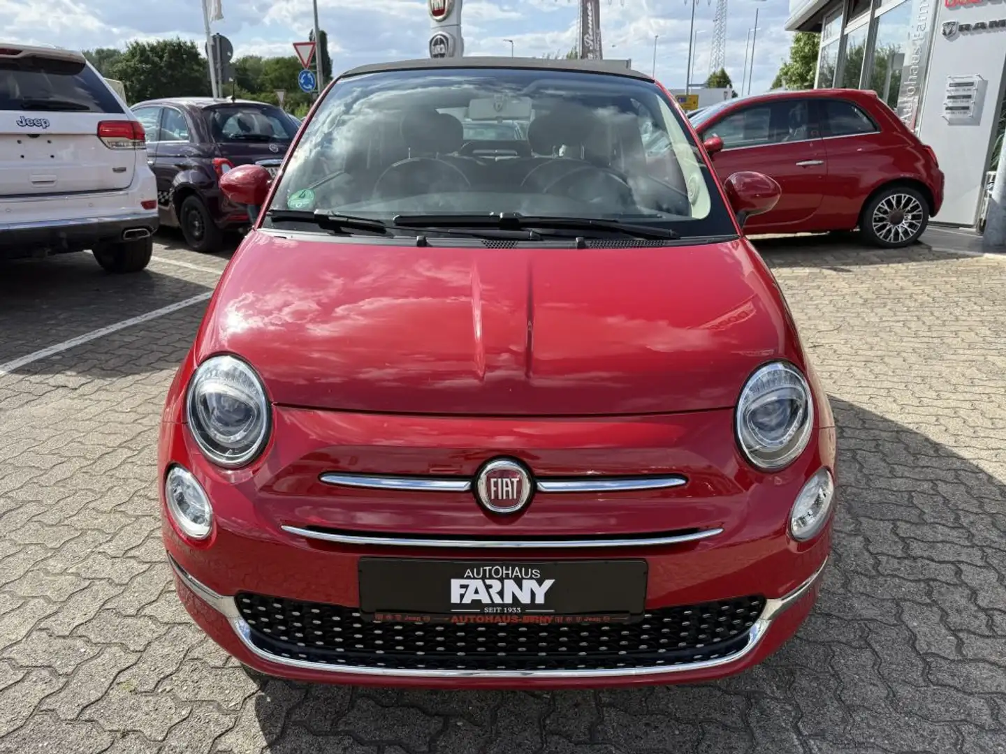 Fiat 500 C 1.2 8V Lounge Červená - 2