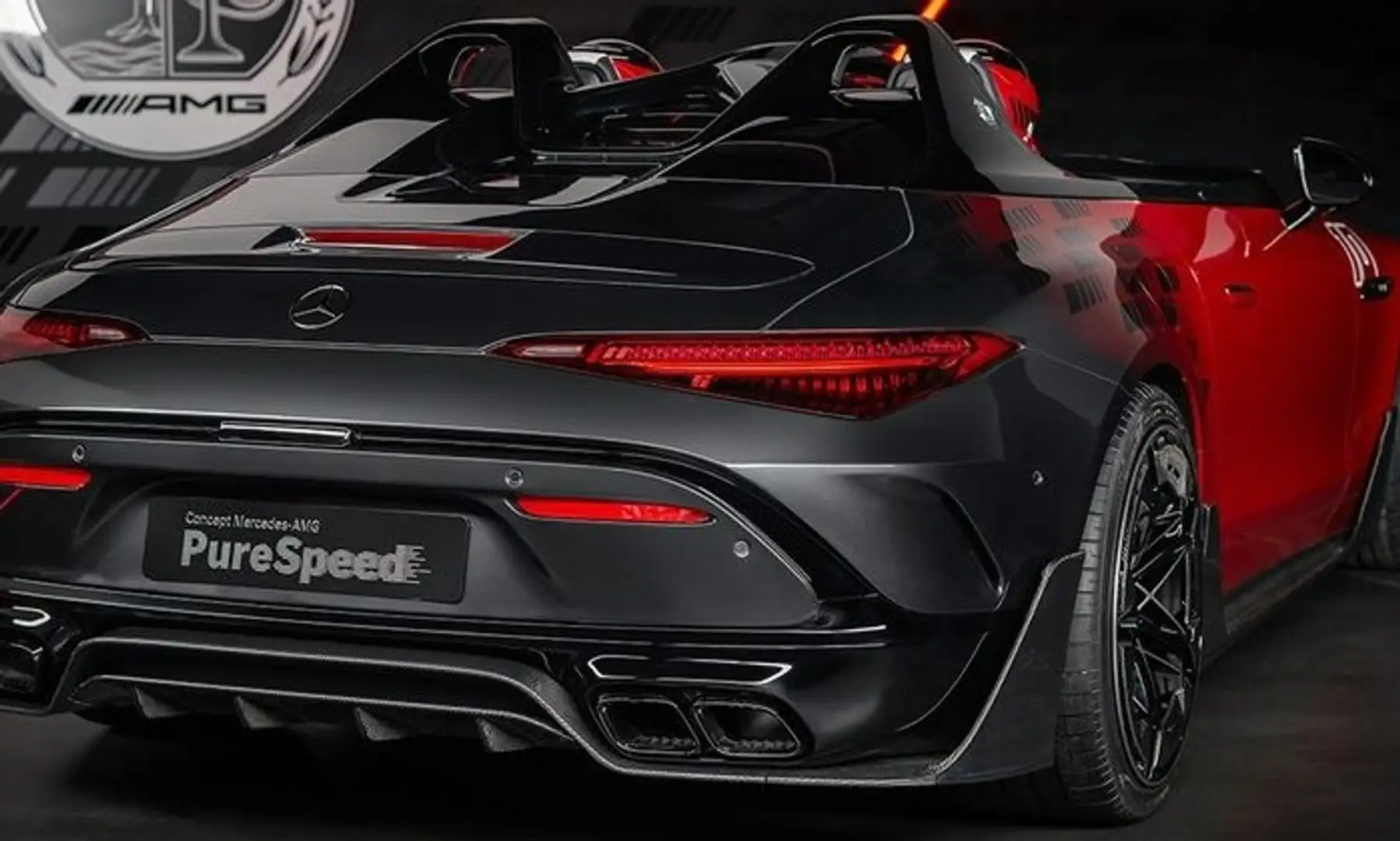 Mercedes-Benz AMG GT Coupé Black Series Červená - 1