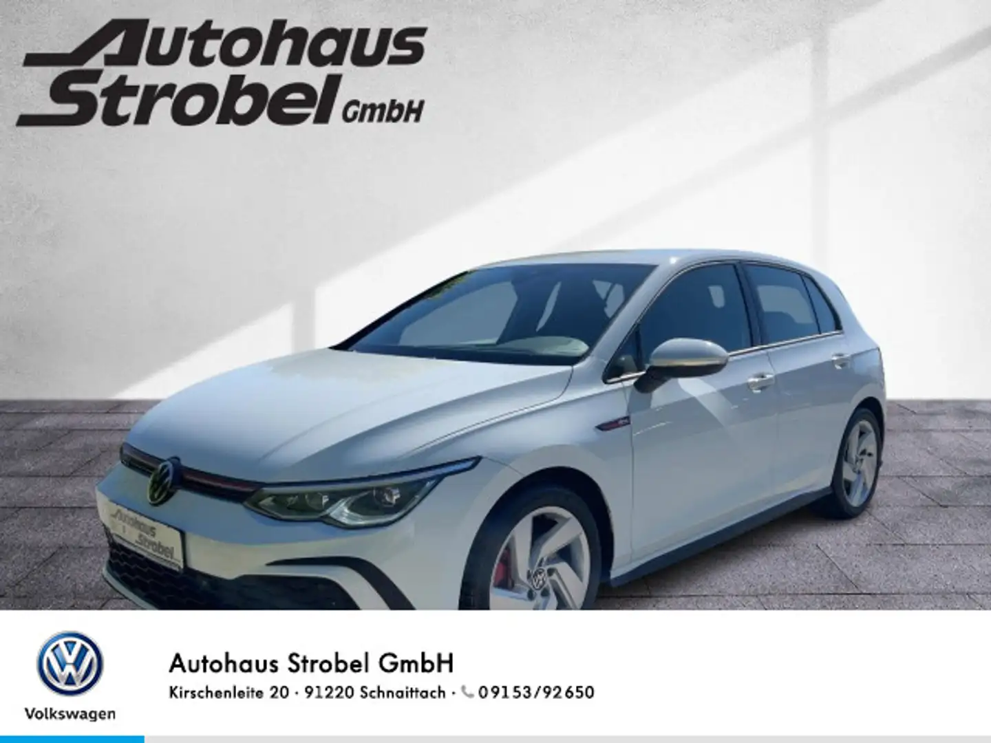 Volkswagen Golf GTI Golf VIII GTI 2.0 TSI LED Plus Einparkh. DAB+ La Weiß - 1