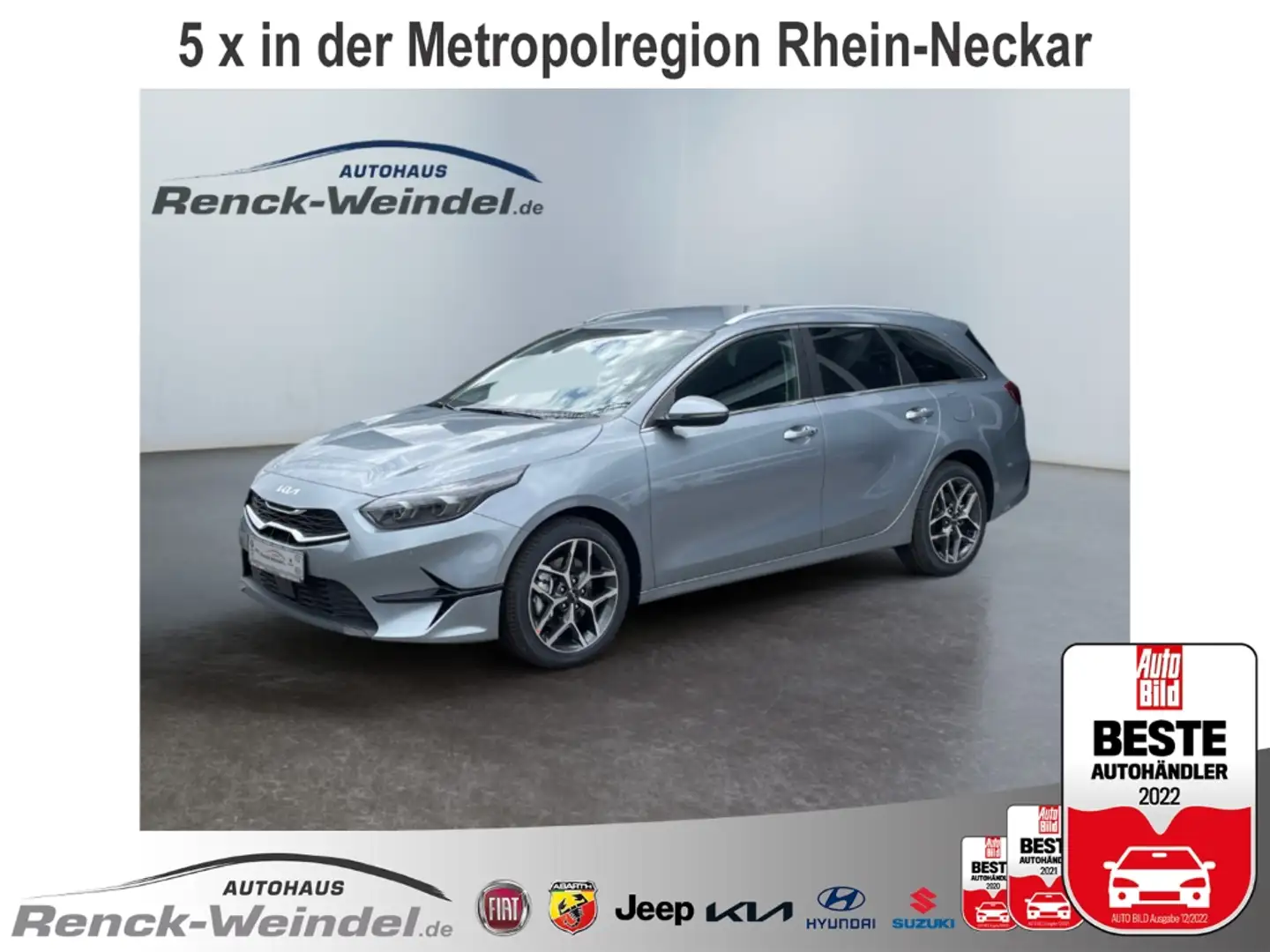 Kia Ceed SW / cee'd SW Ultimate Edition 1.5 T-GDI Navi Klima LED JBL PDC Silber - 1