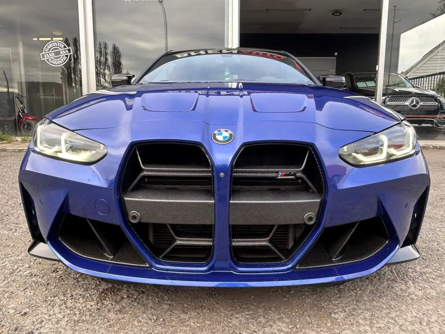 BMW M4 M4 Coupé 3.0 AS Competition OPF/CARBON CORE Blauw - 2