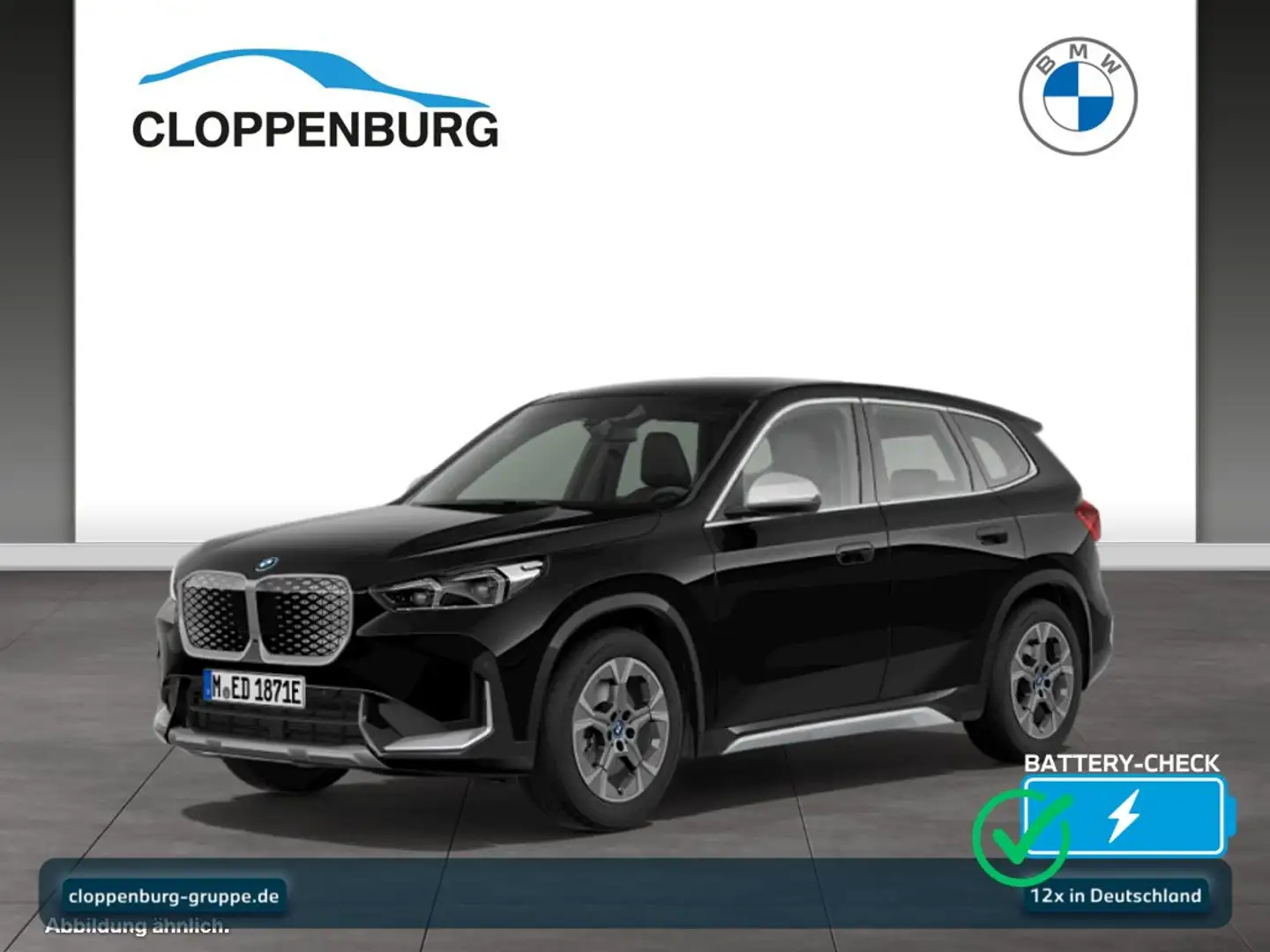 BMW iX1 xDrive30 SHZ+KeyGO+HiFi+Fernl.Ass+LED+Ambi Schwarz - 1