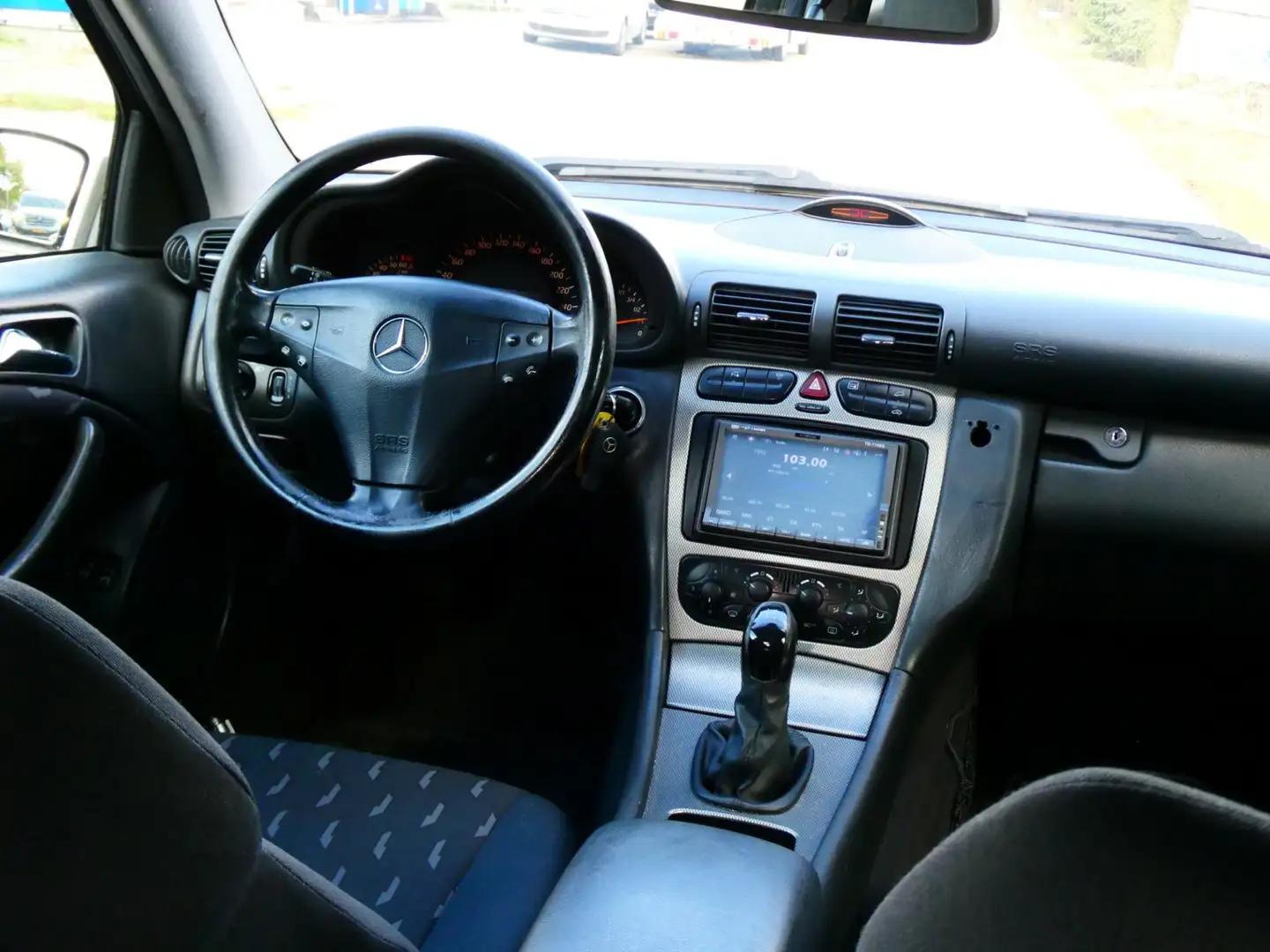 Mercedes-Benz C 180 Sportcoupé Kompressor 143pk Airco Youngtimer Gris - 2