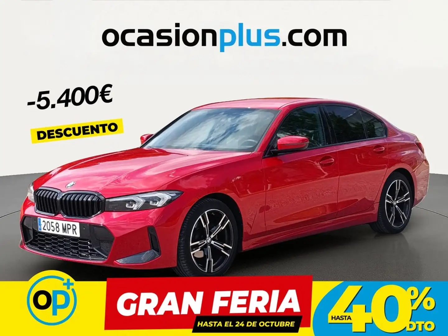 BMW 318 318dA Rojo - 1