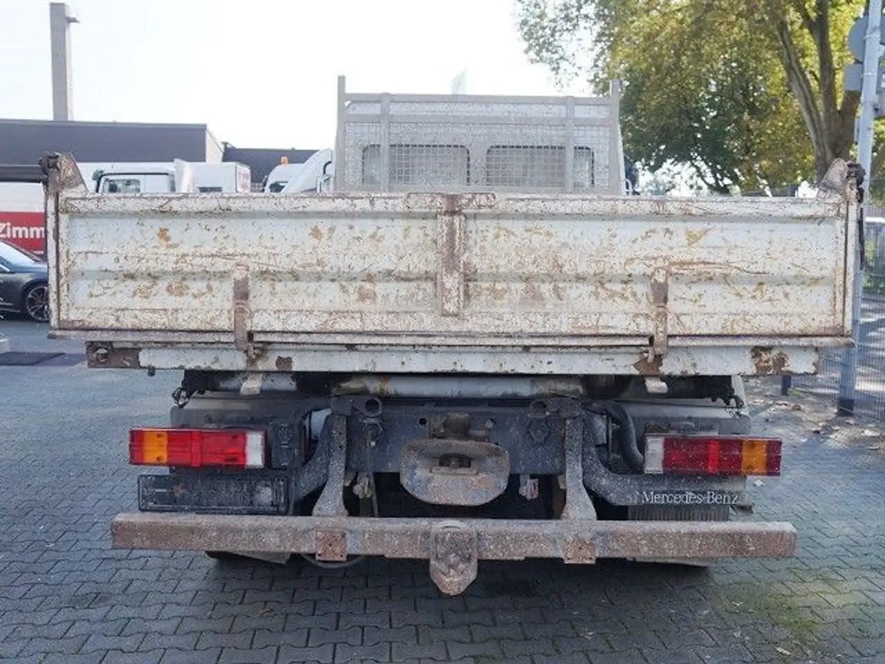 Mercedes-Benz 817 Atego 3-Seiten-Kipper Meiller 2x AHK Maul, foto 6