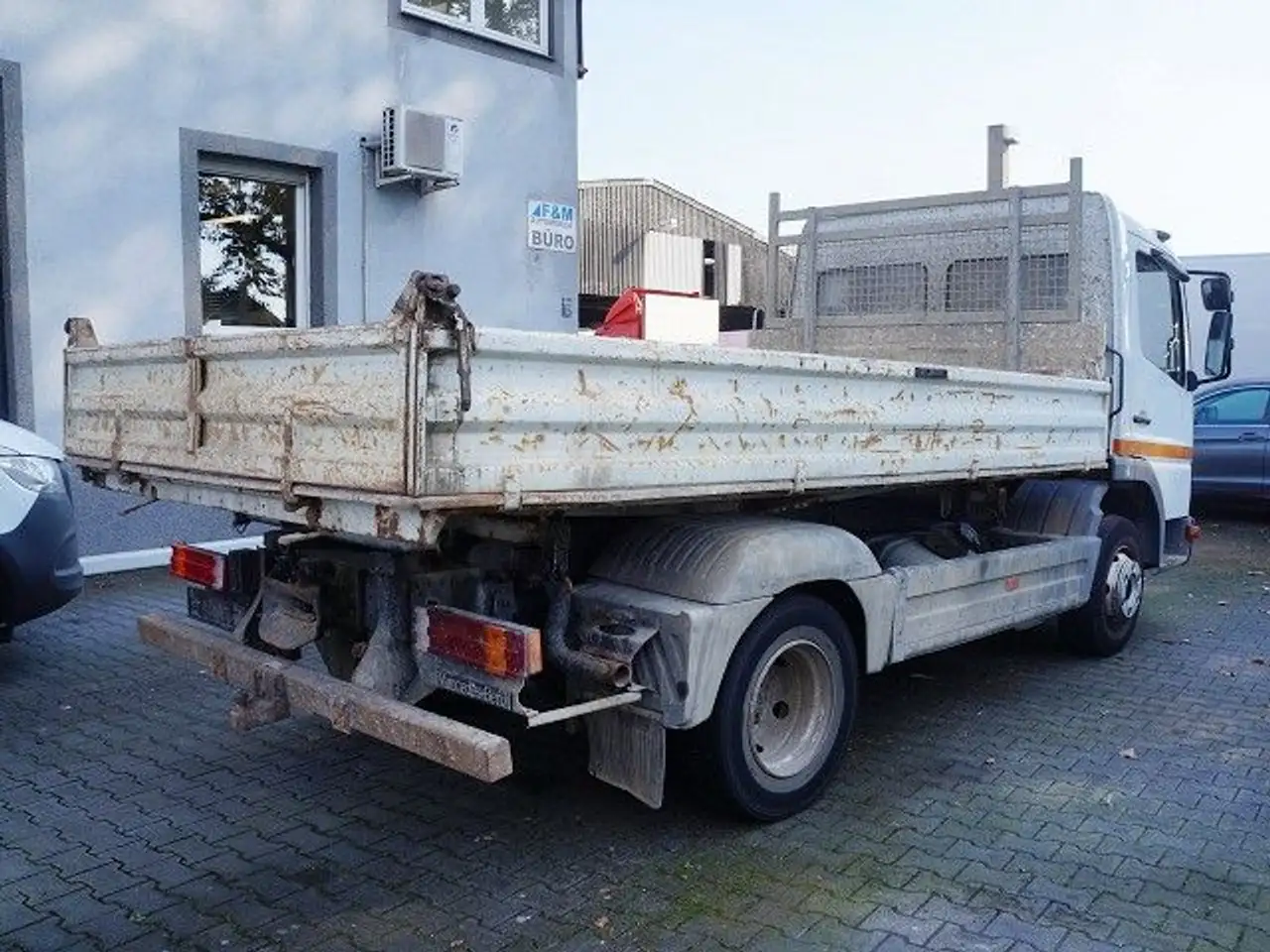 Mercedes-Benz 817 Atego 3-Seiten-Kipper Meiller 2x AHK Maul, foto 4