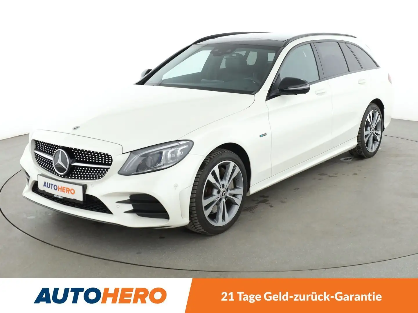 Mercedes-Benz C 300 C 300e T AMG Line Aut.*NAVI*LED*ACC* Blanc - 1