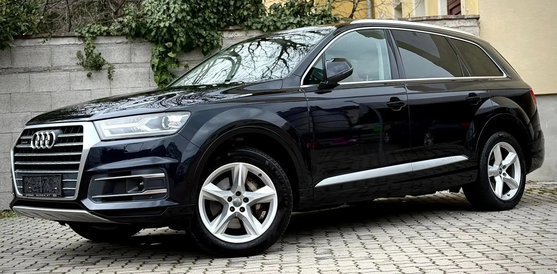 Audi Q7 3.0 TDI ultra quattro S-Line SUV Nightblue Pickerl Blau - 2