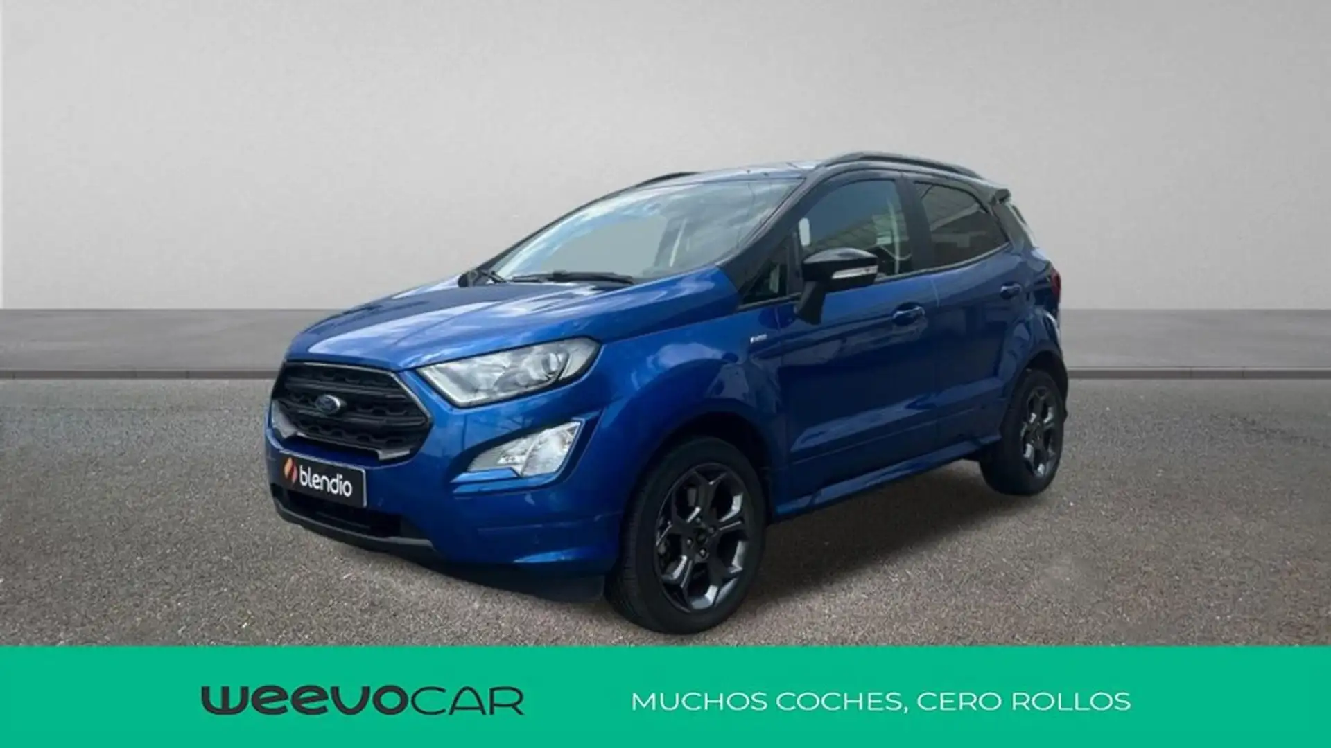 Ford EcoSport 1.0 EcoBoost ST Line 140 Bleu - 1