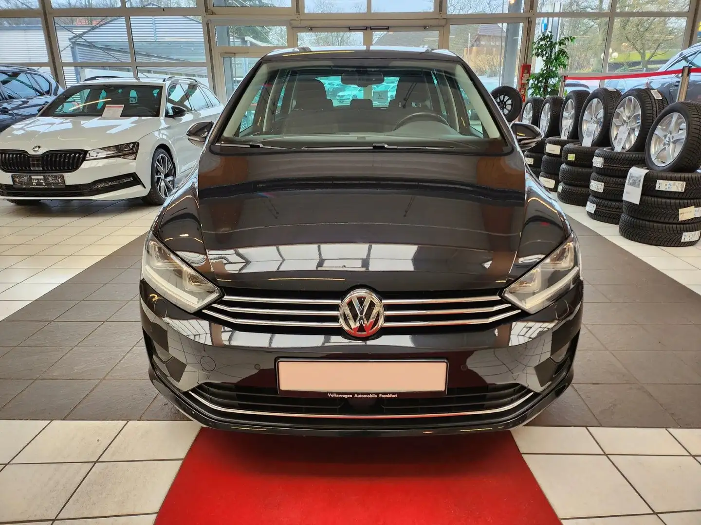 Volkswagen Golf Sportsvan DSG Navi Xenon Panorama 1Hand Noir - 1