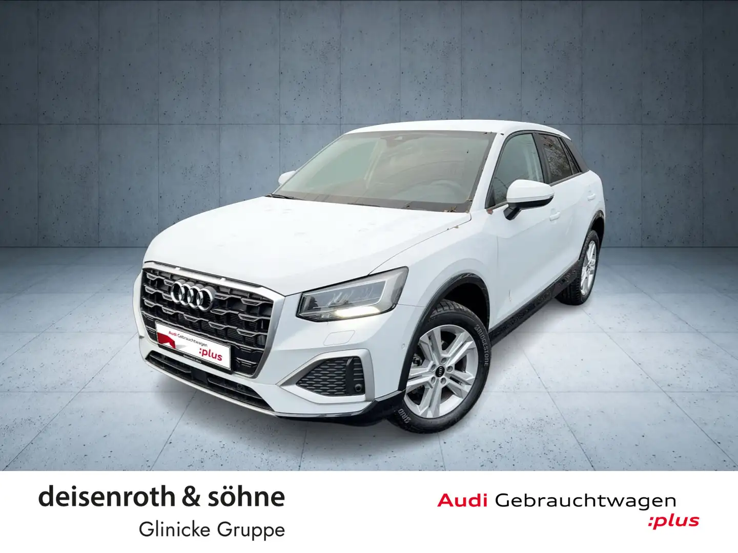 Audi Q2 Advanced 35 TFSI S tr AHK/Kam/ASI/PBox/sound Weiß - 1