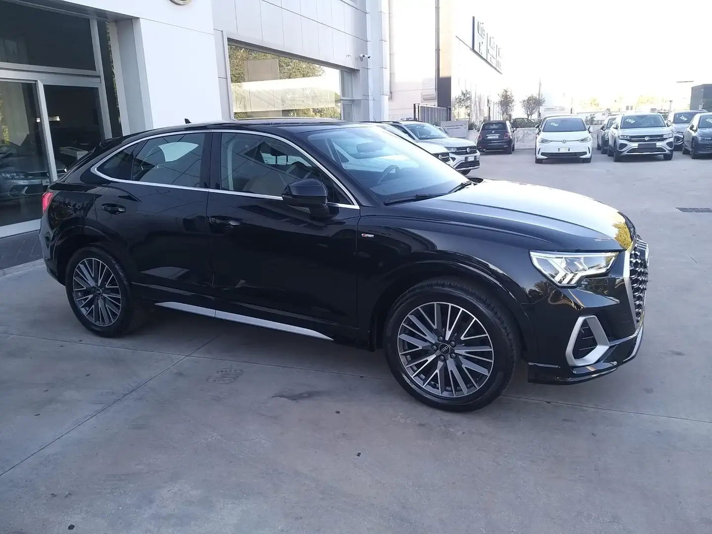Audi Q3 Q3 Sportback 35 2.0 tdi S line editio-SEDE CASERTA Nero - 2